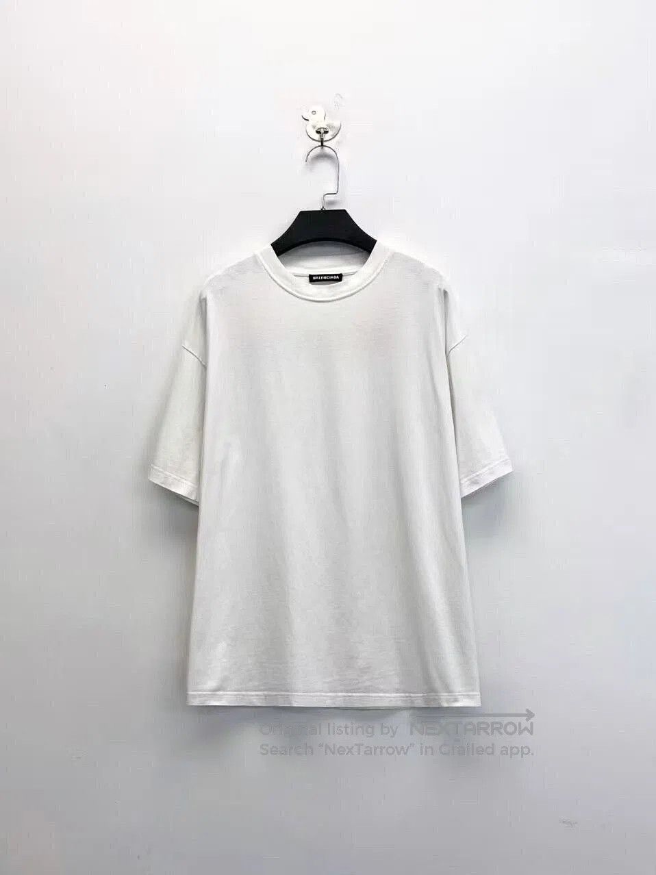 Balenciaga Balenciaga Tech Tee White with Logo Embroidery. Size US XS / EU 42 / 0 - 2 Thumbnail
