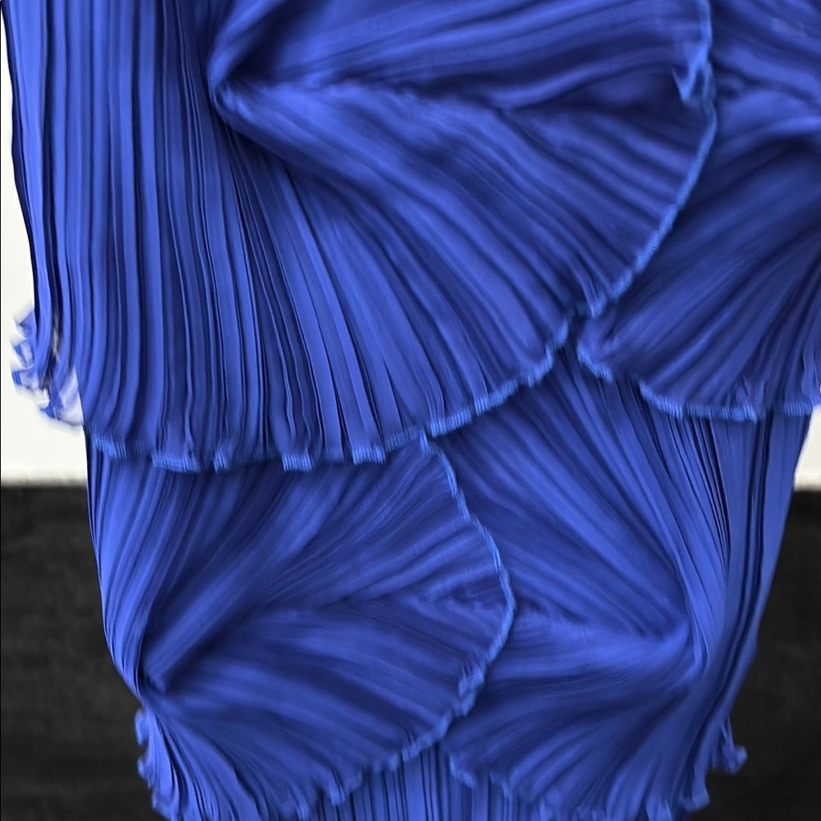 Other NWT Blue Sheath Midi Dress with Flutter Cap Sleeves One Size Size ONE SIZE - 9 Thumbnail