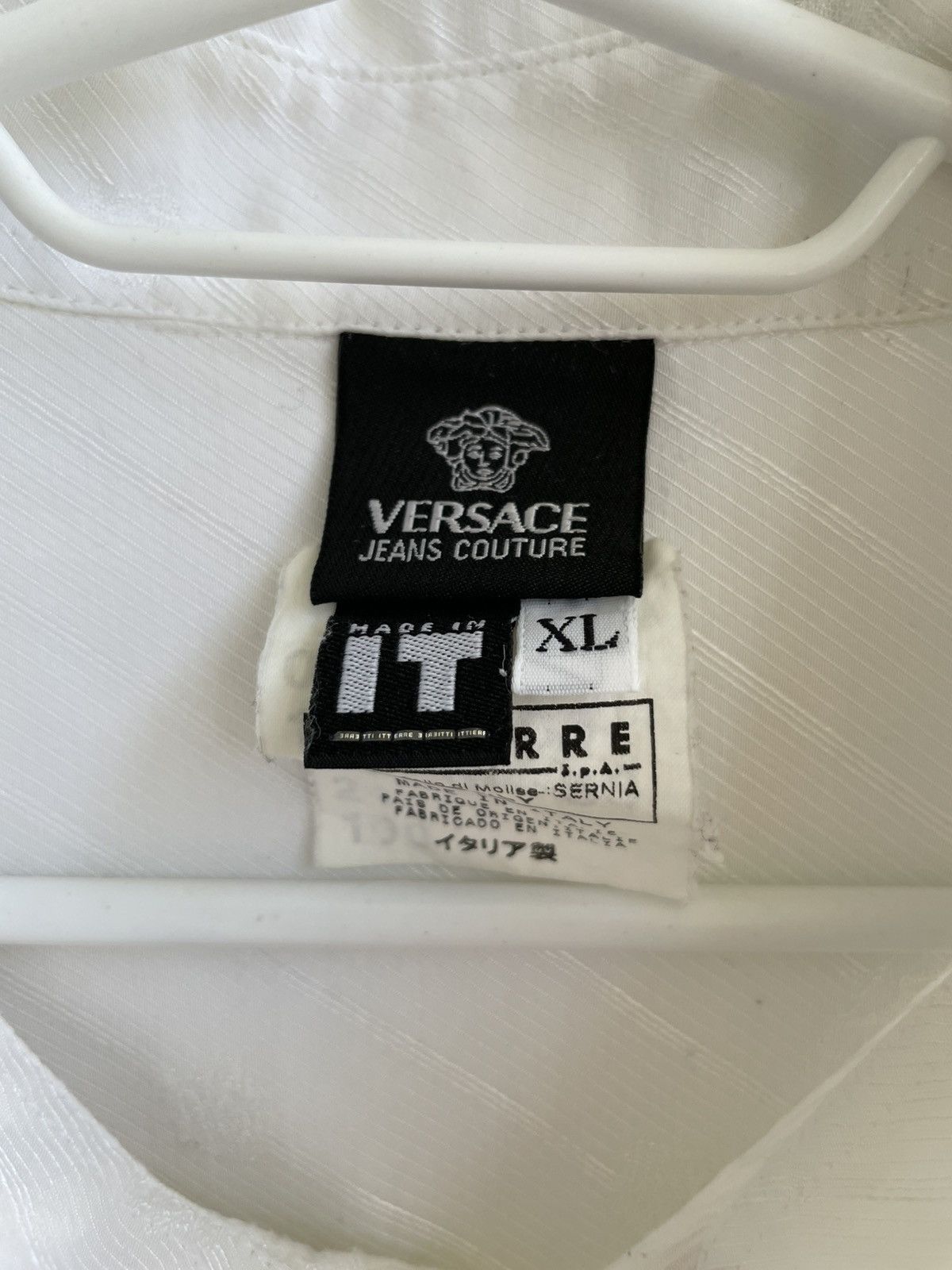 Versace Versace Monogram Vintage Button Up Shirt Size US XL / EU 56 / 4 - 6 Thumbnail