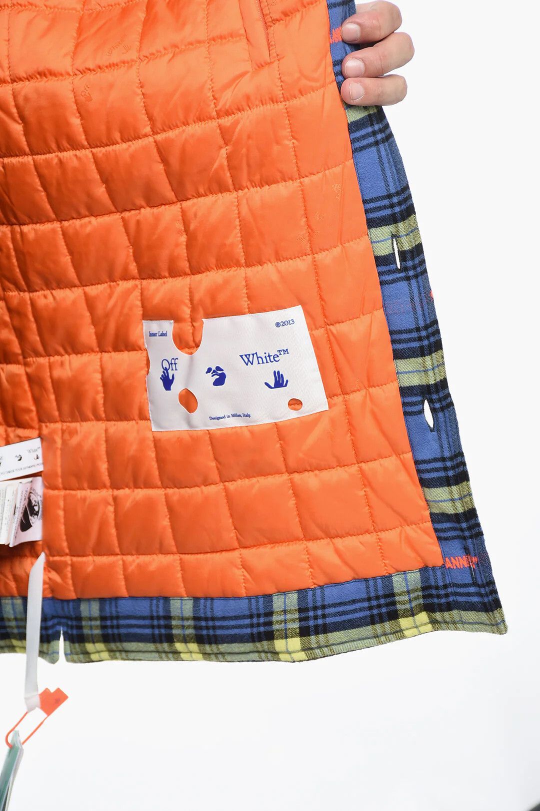 Off-White og1mm0426 Flannel Jacket in Multicolor Size US XXL / EU 58 / 5 - 5 Thumbnail