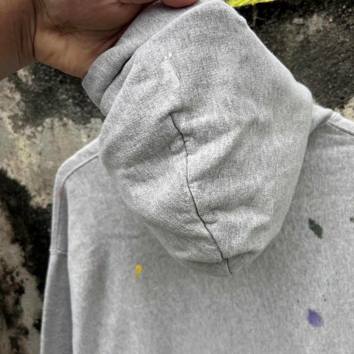 MNML “MNML” SPLASH PAINTED HOODIE Size US XL / EU 56 / 4 - 10 Thumbnail