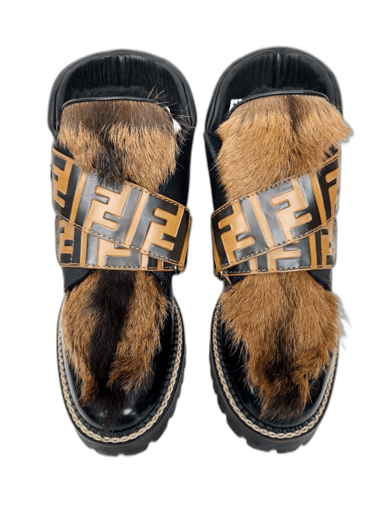 Fendi Fendi Leopard Print Boots Size 35.5 Size US 5 / IT 35 - 1 Thumbnail