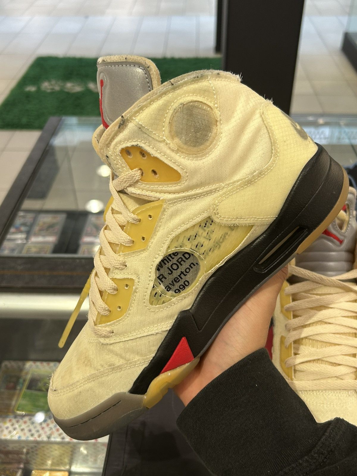 Jordan Brand × Off-White Jordan 5 offwhite sail Size US 9 / EU 42 - 7 Thumbnail