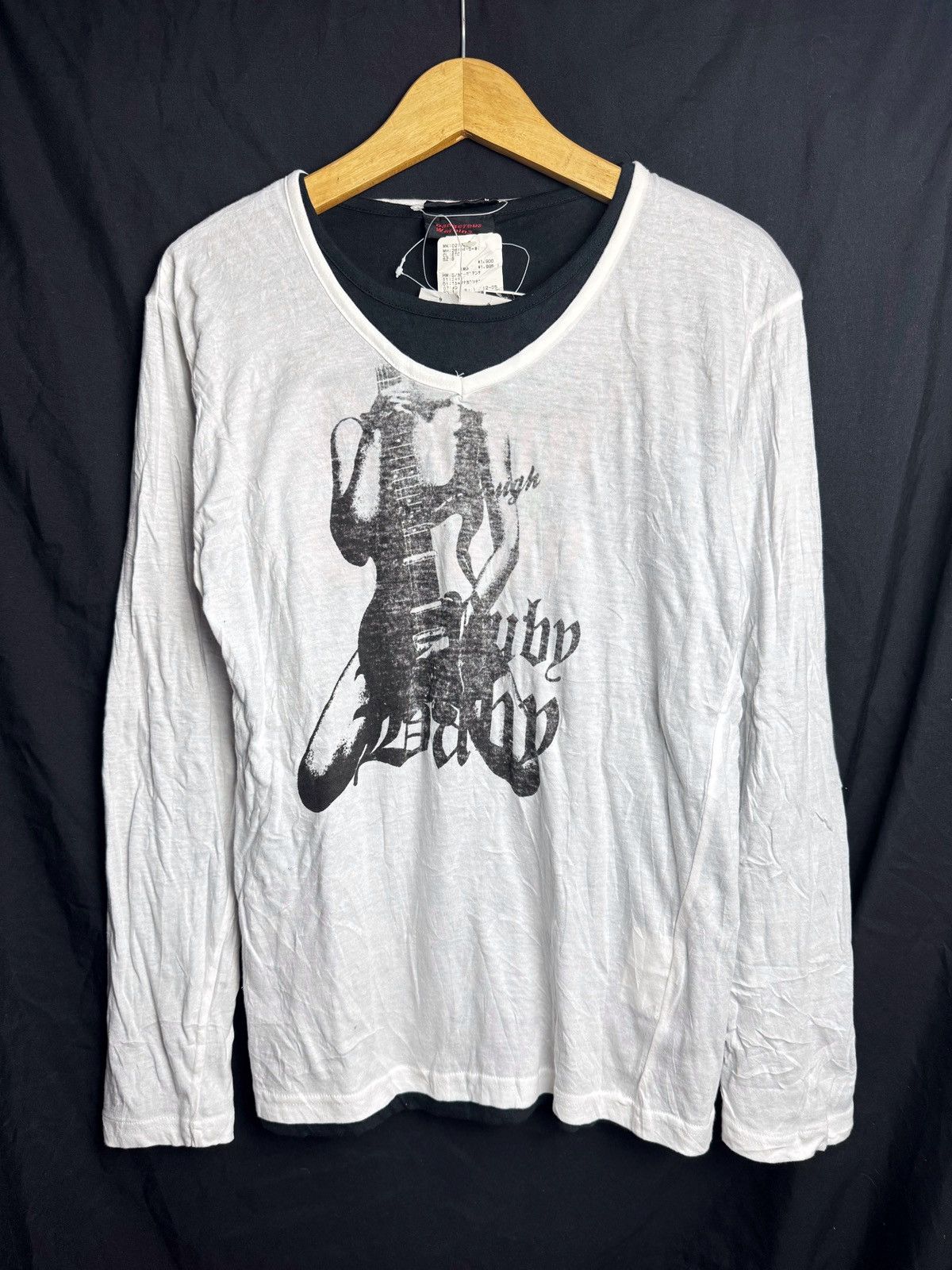 If Six Was Nine × Japanese Brand × Le Grande Bleu (L.G.B.) Japanese Dangerous 2 Way Double Layers Long Sleeve Size US M / EU 48-50 / 2 - 1 Thumbnail