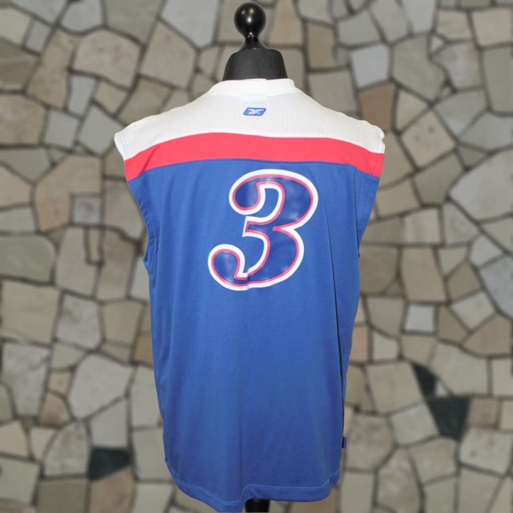 Reebok VINTAGE Reebok Shirt Mens S Blue Basketball Iverson, 90s Sports Tee Size US S / EU 44-46 / 1 - 1 Thumbnail