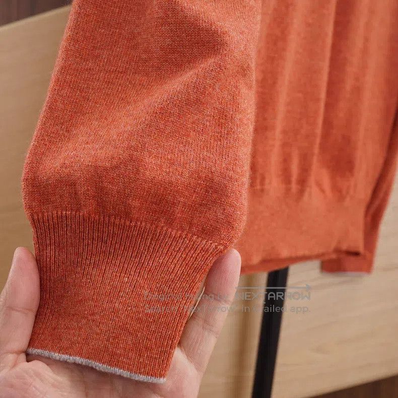 Brunello Cucinelli Brunello Cucinelli Pure cashmere men's knitted sweater Size US M / EU 48-50 / 2 - 6 Thumbnail