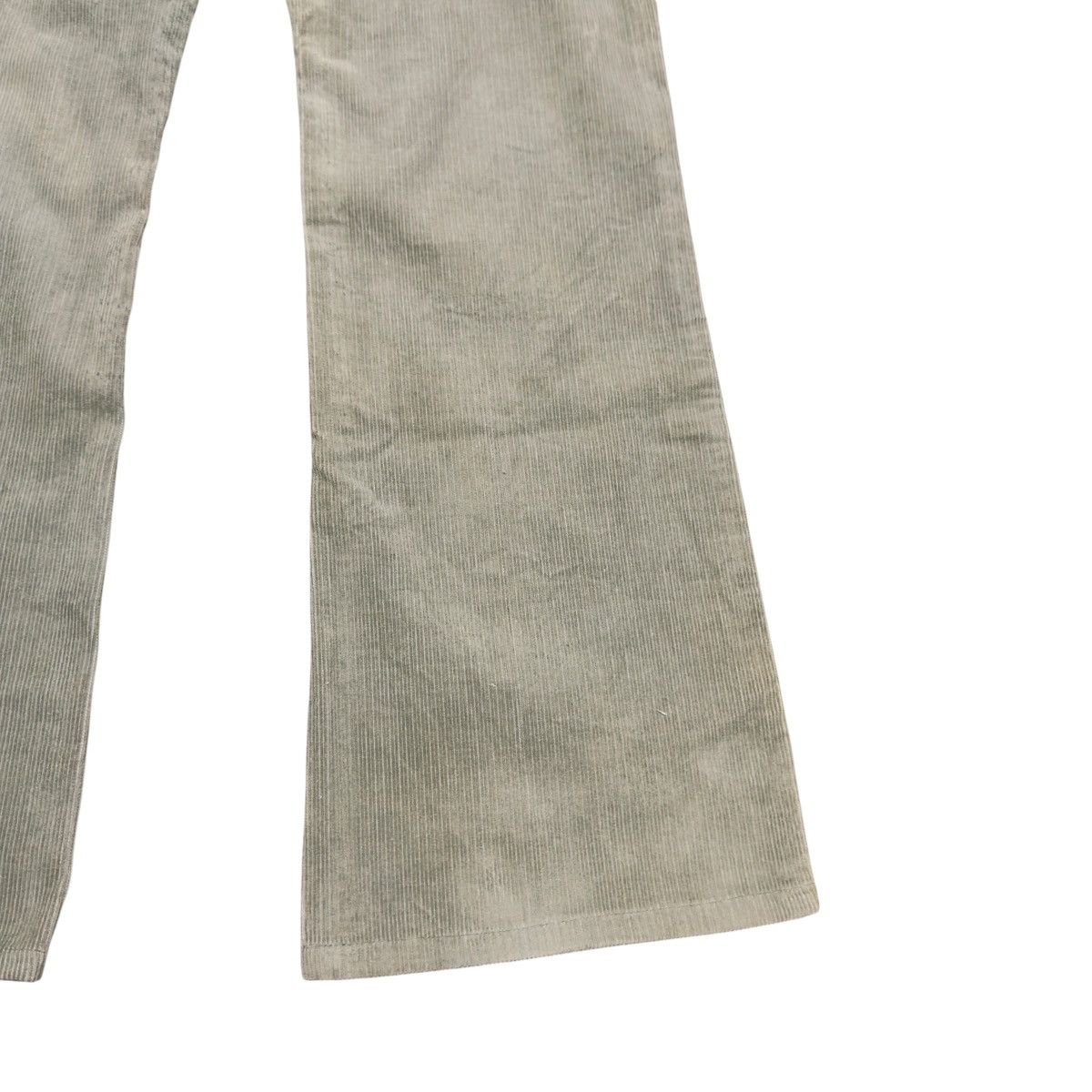 Levi's Vintage Levis 517 Green Corduroy Flare Jeans Hedi Slimane Size US 30 / EU 46 - 14 Thumbnail