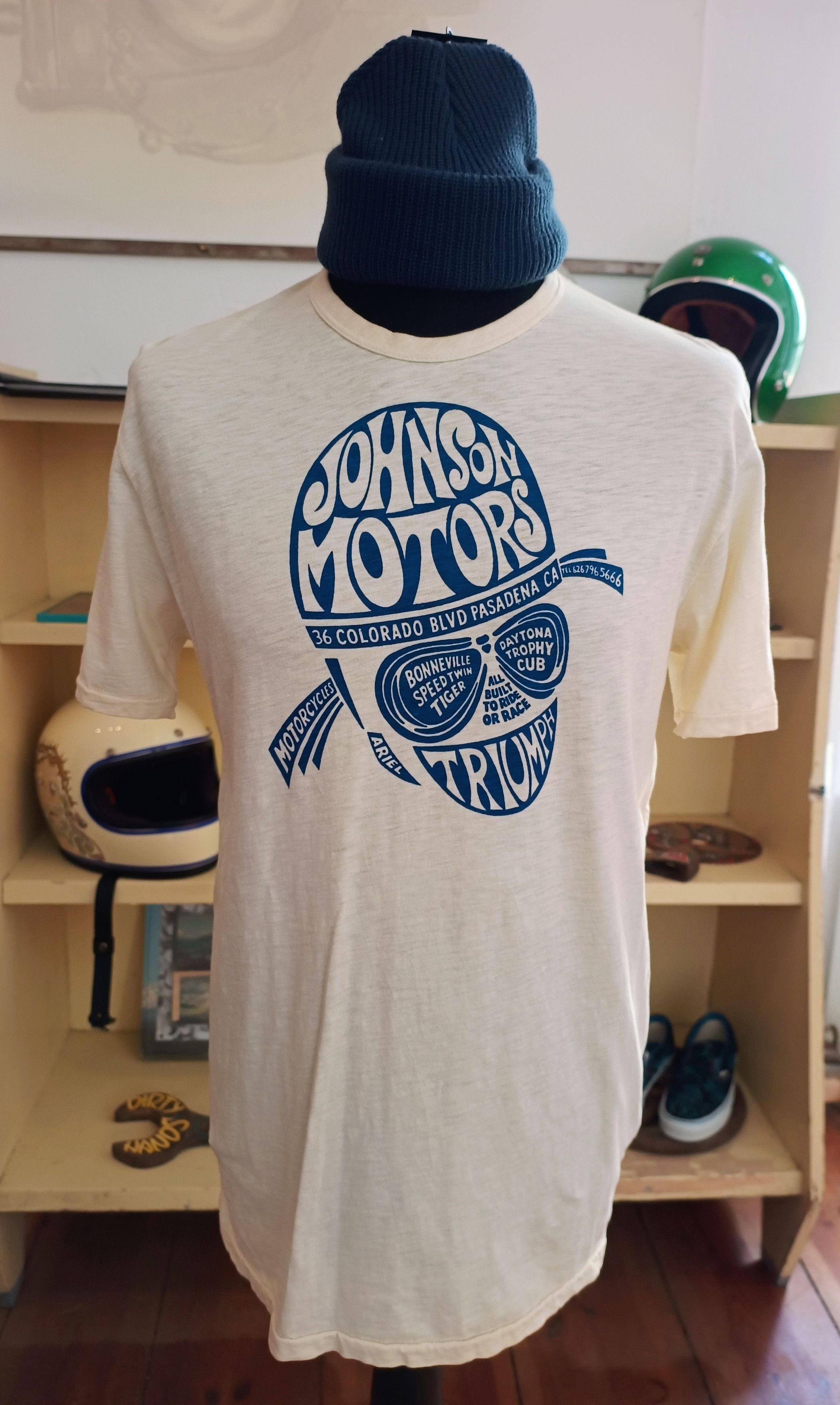 Johnson Motors Johnson Motors L – NOS / Deadstock Shirt Size US L / EU 52-54 / 3 - 1 Thumbnail