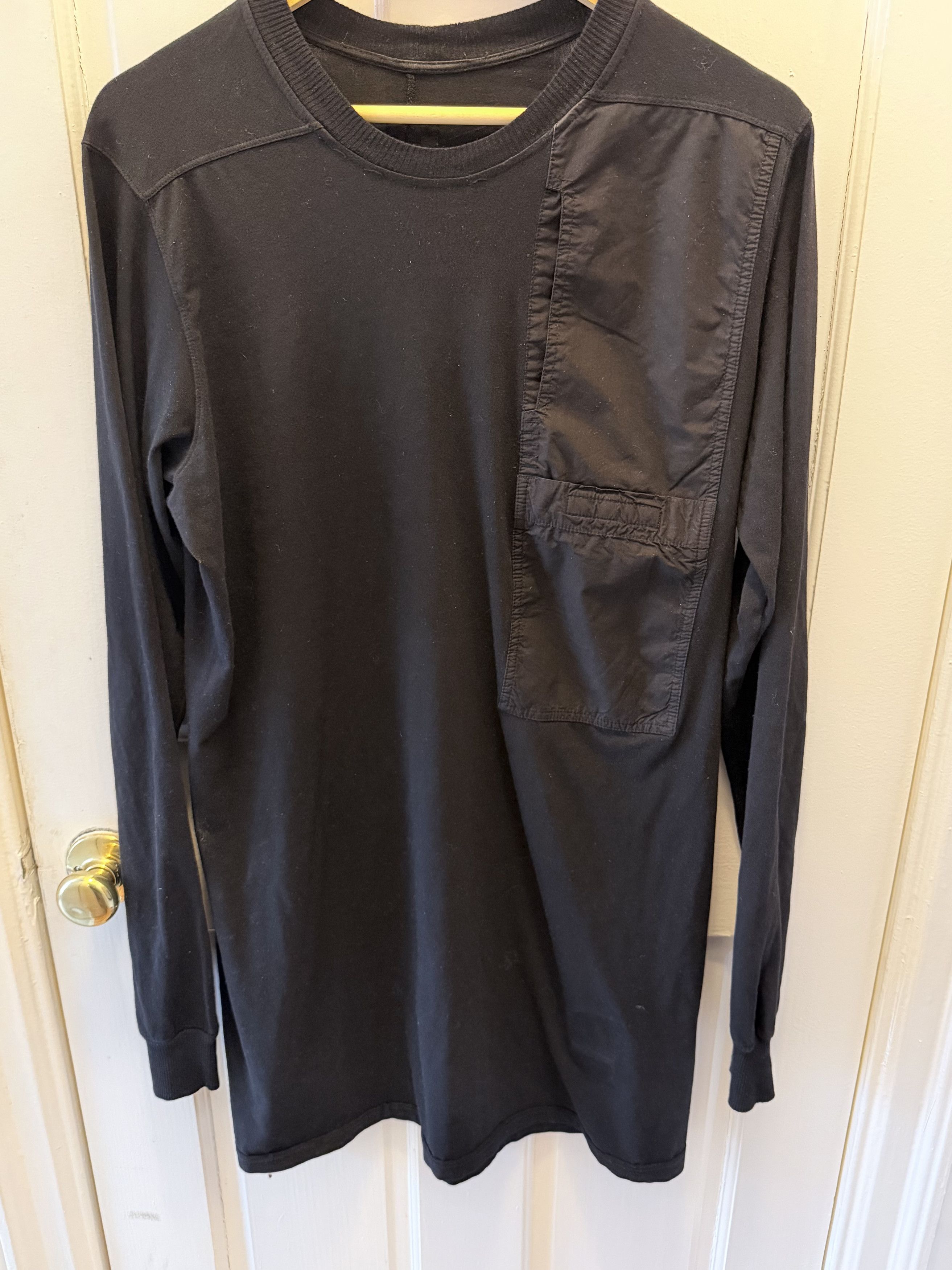Rick Owens Drkshdw F/W15 Nylon Pocket Long Sleeve Size US M / EU 48-50 / 2 - 1 Thumbnail