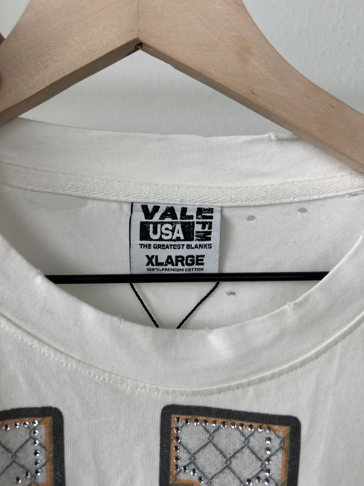 Vale Vale Athletic Dog Crystal Tee Size US XL / EU 56 / 4 - 4 Thumbnail