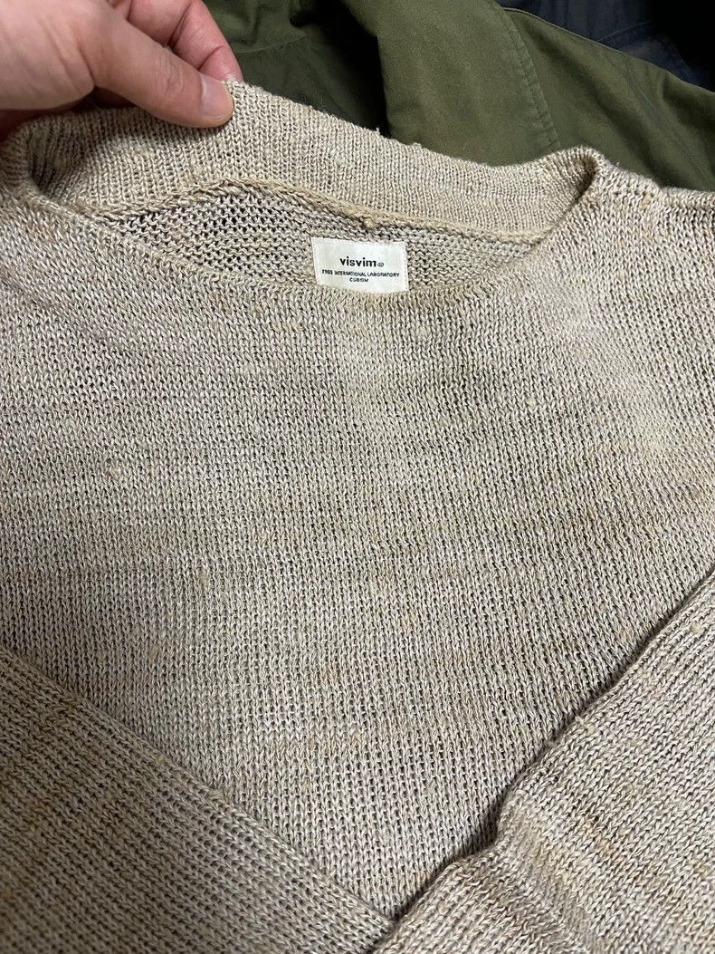 Visvim VISVIM 21SS MARIE vintage hand-woven linen sweater-2506 Size US L / EU 52-54 / 3 - 2 Thumbnail
