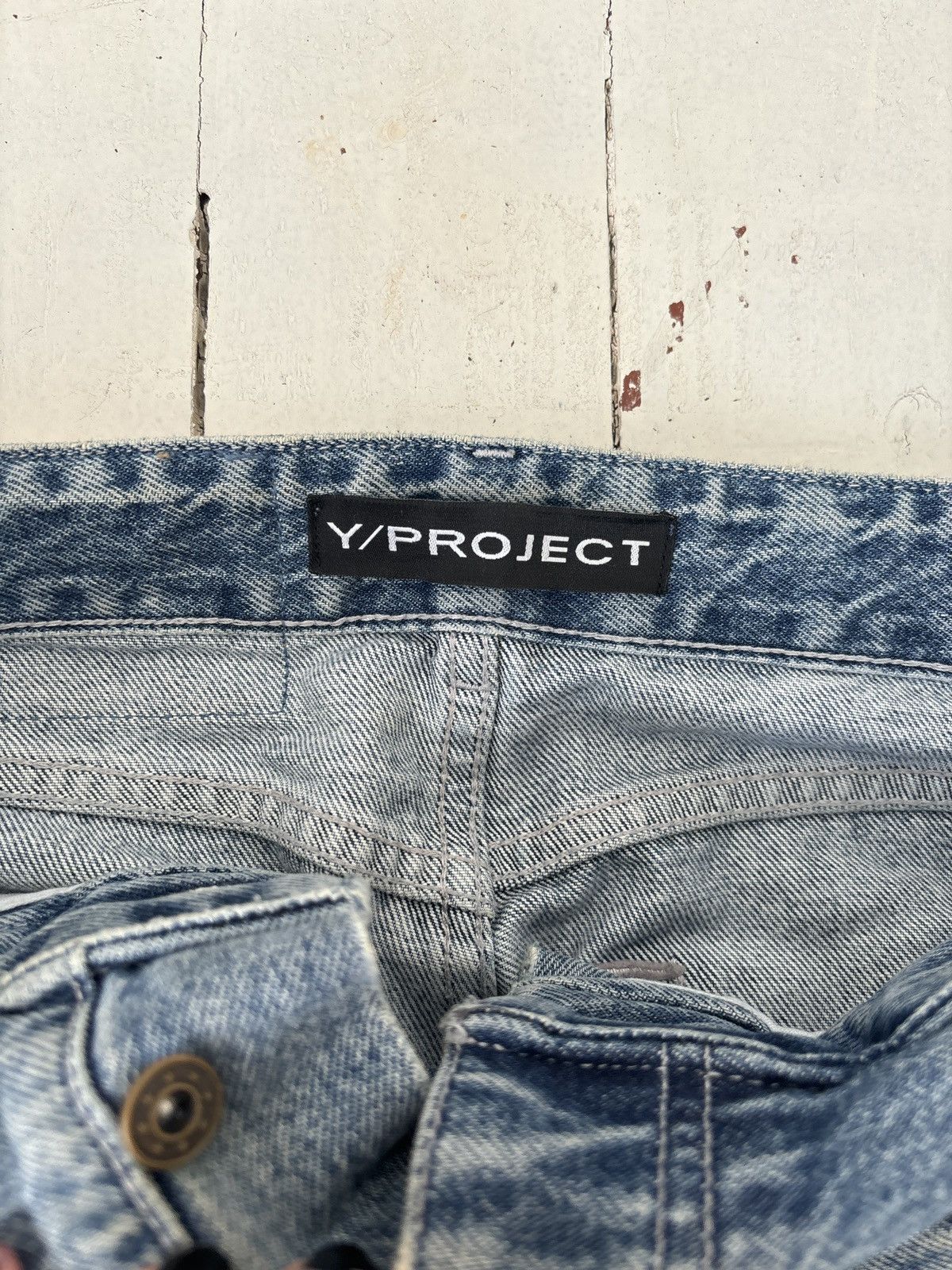 Y/Project Y/Project denim pop-up shorts Size US 30 / EU 46 - 2 Thumbnail