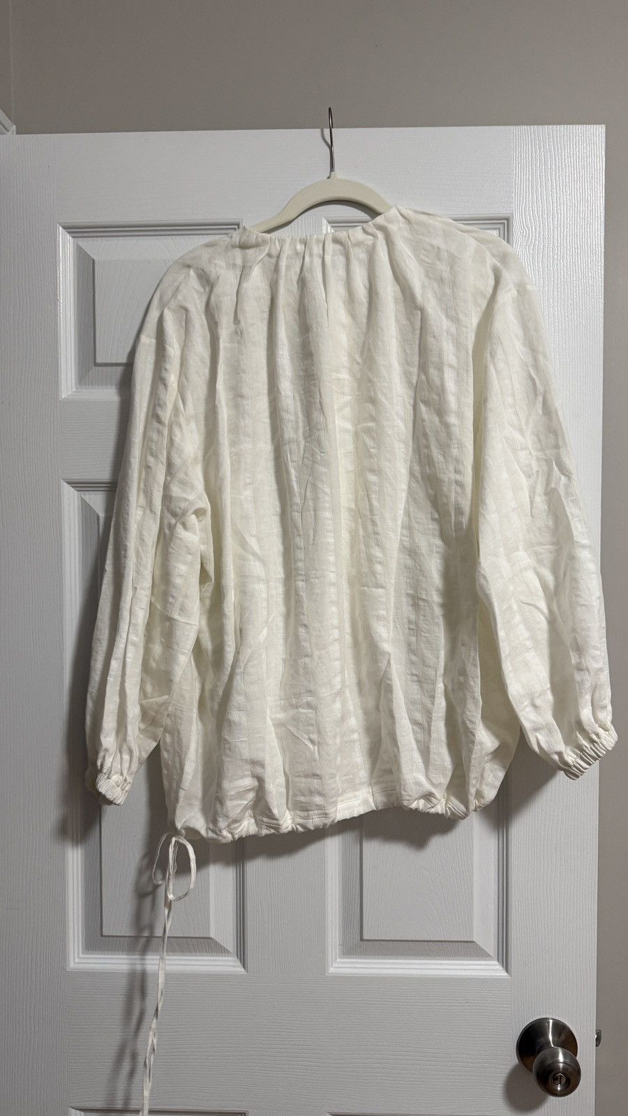 Aviva Jifei Xue Aviva Jifei Xue Gathered Pullover Shirt Size XS / US 0-2 / IT 36-38 - 2 Thumbnail