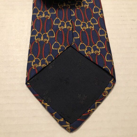 Brooks Brothers brooks brothers men's new navy silk tie 3 5/8" X 59 1/2" Size ONE SIZE - 5 Thumbnail