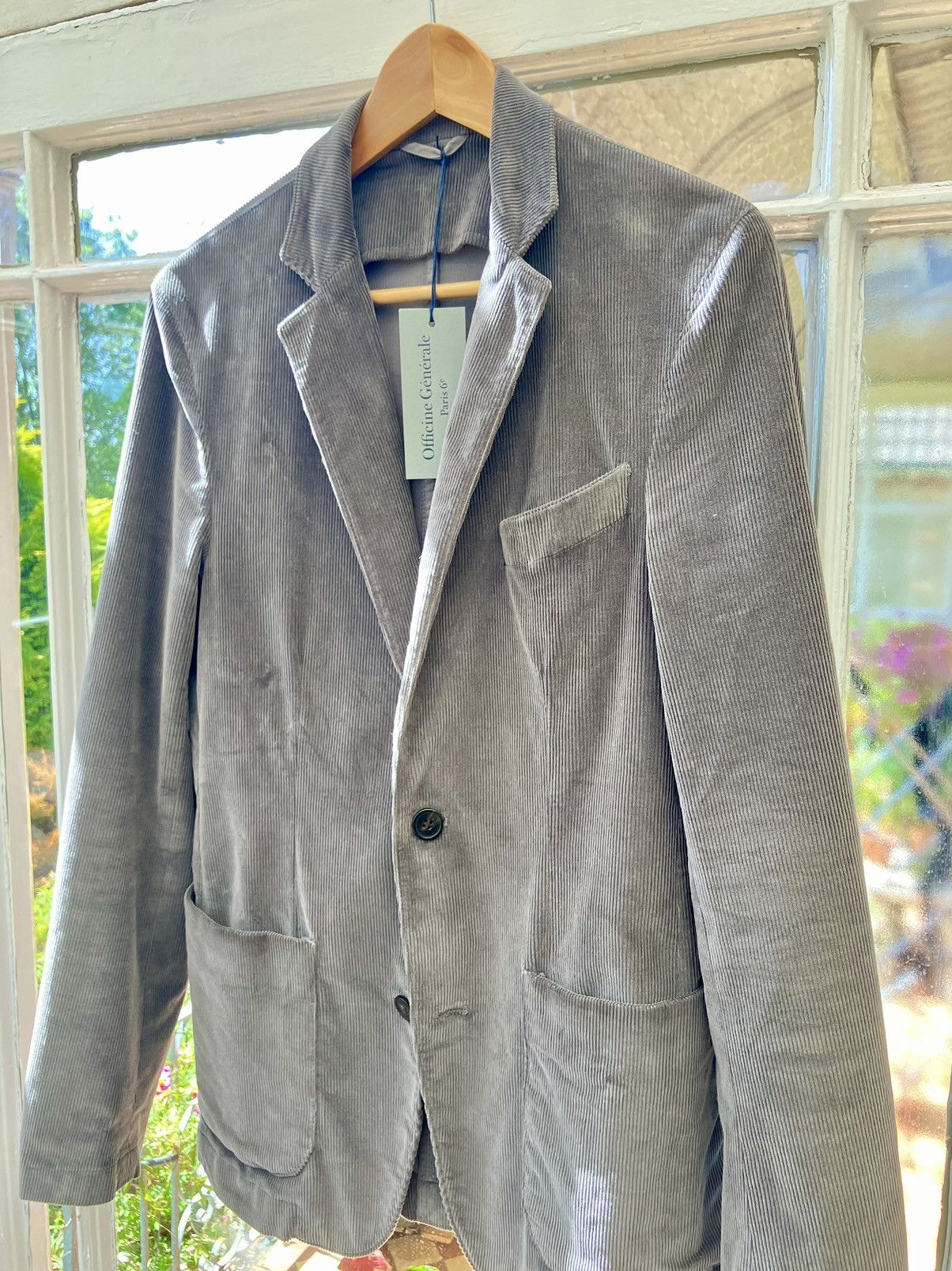 Officine Generale OFFICINE GENERALE Corduroy Blazer EU46 BRAND NEW RRP $540 Size 36R - 3 Thumbnail
