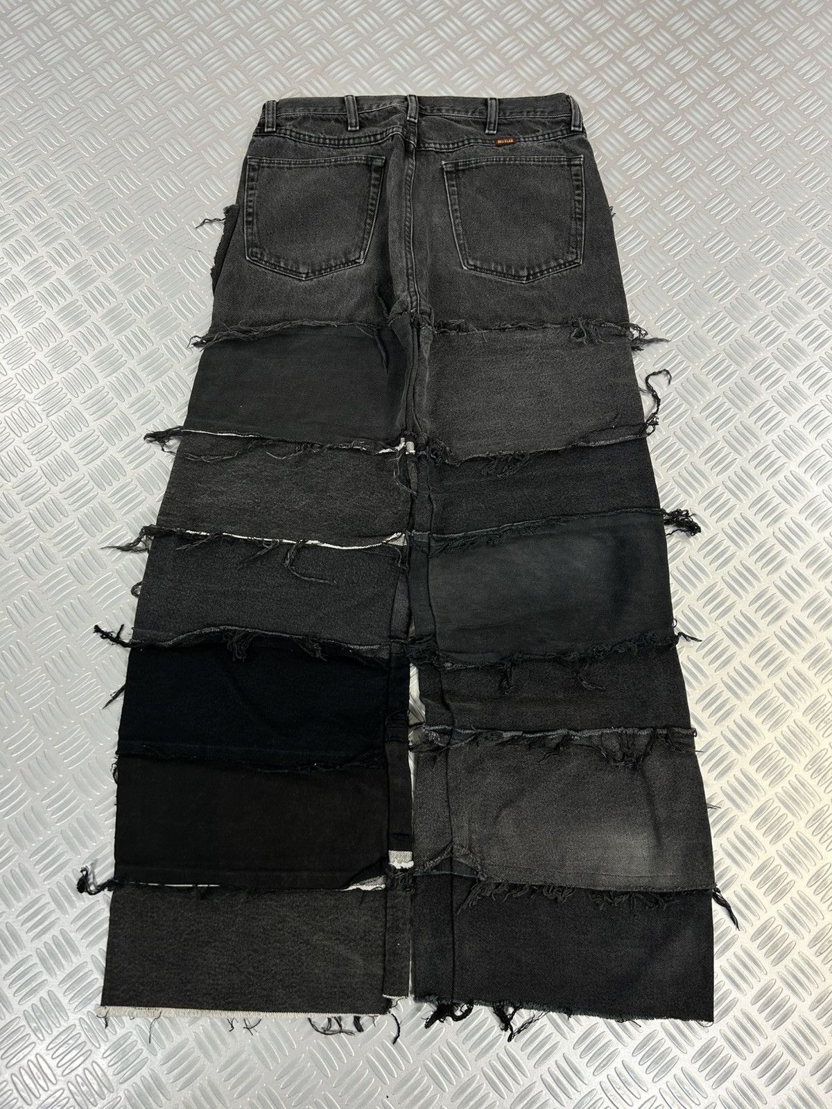 Handmade × Jean × Vintage Super baggy jeans handmade y2k pachwork opium style Size US 32 / EU 48 - 4 Thumbnail