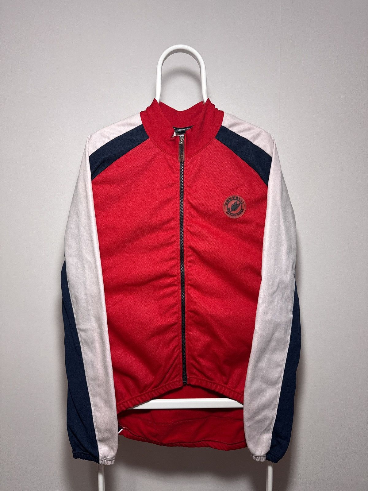 Vintage Vintage Castelli Windstopper Cycling Zip Up Jacket Jersey Size US M / EU 48-50 / 2 - 2 Thumbnail