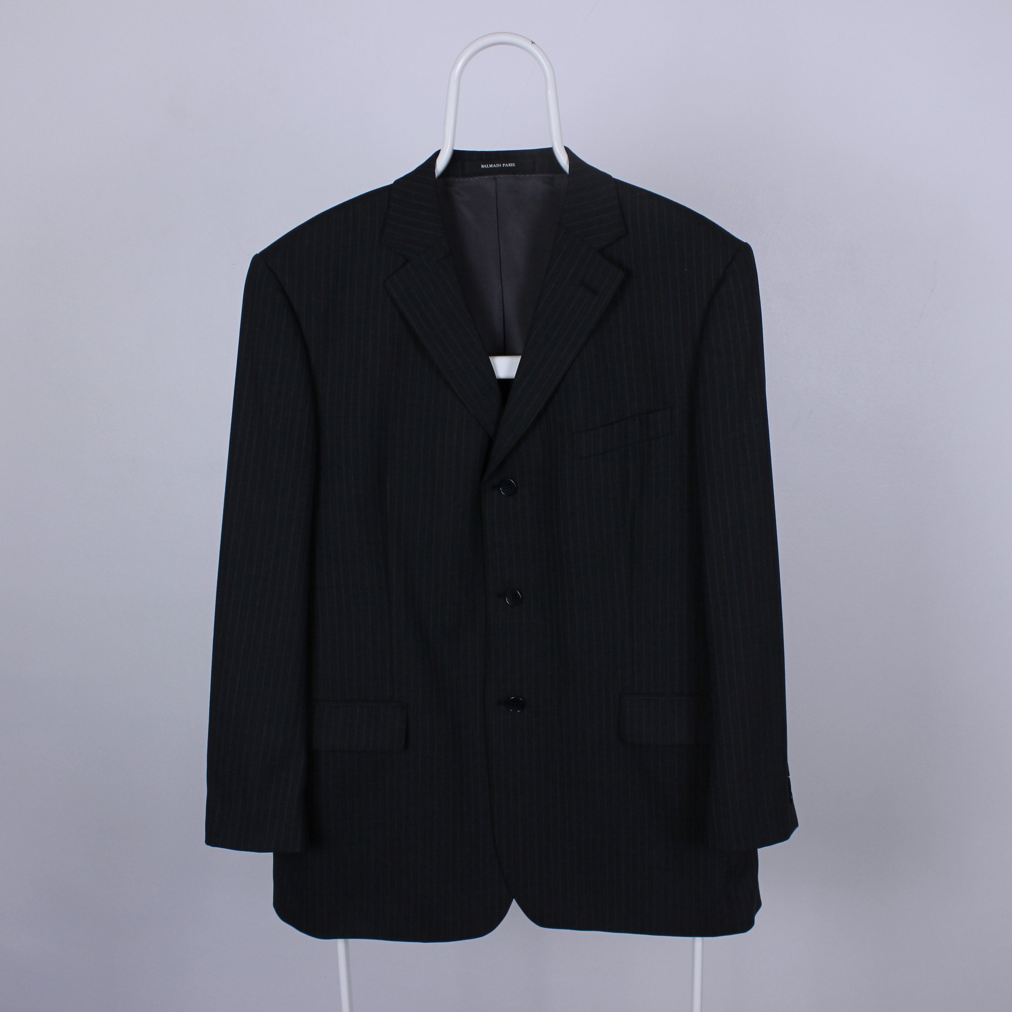 Balmain Balmain suits wool blazer pants rare XL Size 46R - 18 Thumbnail