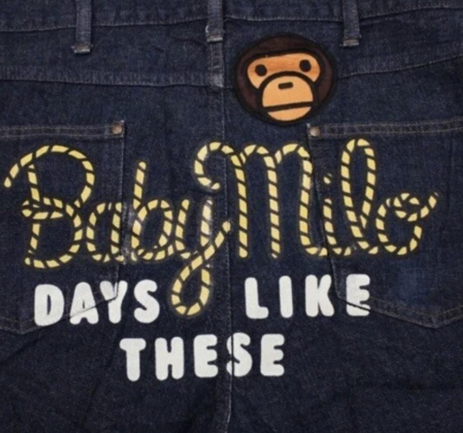 Bape BAPE x Baby Milo "Days Like These" Denim Jeans 38x32 Size US 38 / EU 54 - 12 Thumbnail