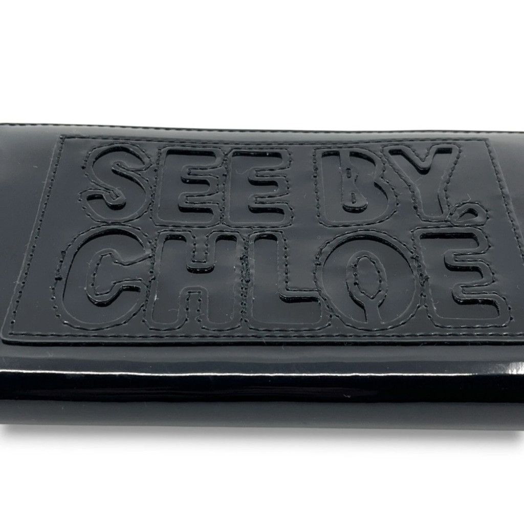 See by Chloe NWT See By Chloe Black Leather Wallet zip Full Inclusion Size ONE SIZE - 7 Thumbnail