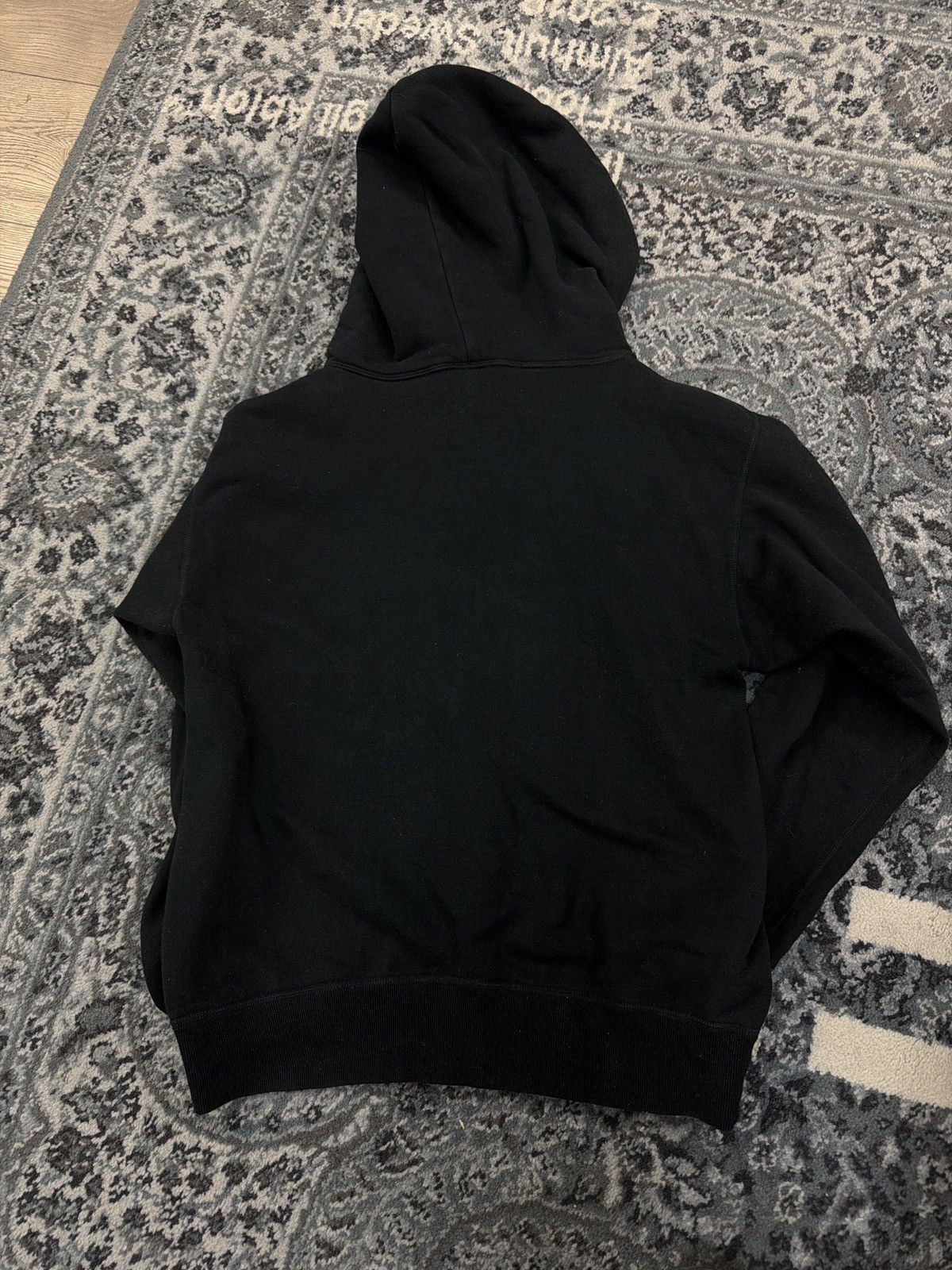 Saint Michael Saint Michael ribbon logo hooded sweatshirt black teal Size US S / EU 44-46 / 1 - 2 Thumbnail