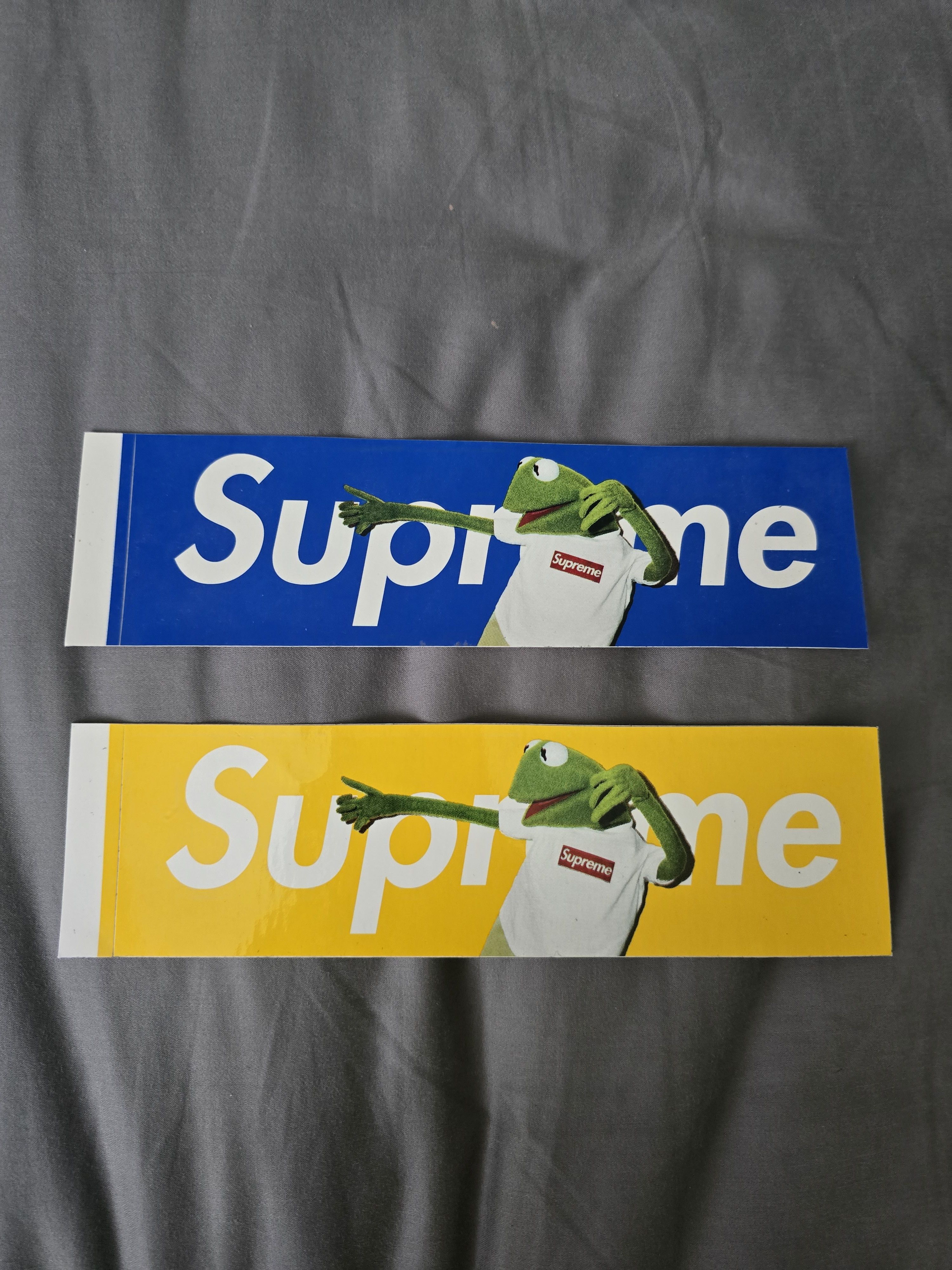 スケートボード SUPREME KERMIT THE FROG BOX LOGO STICKER Supreme Kermit The Frog Box Logo Sticker Set - US