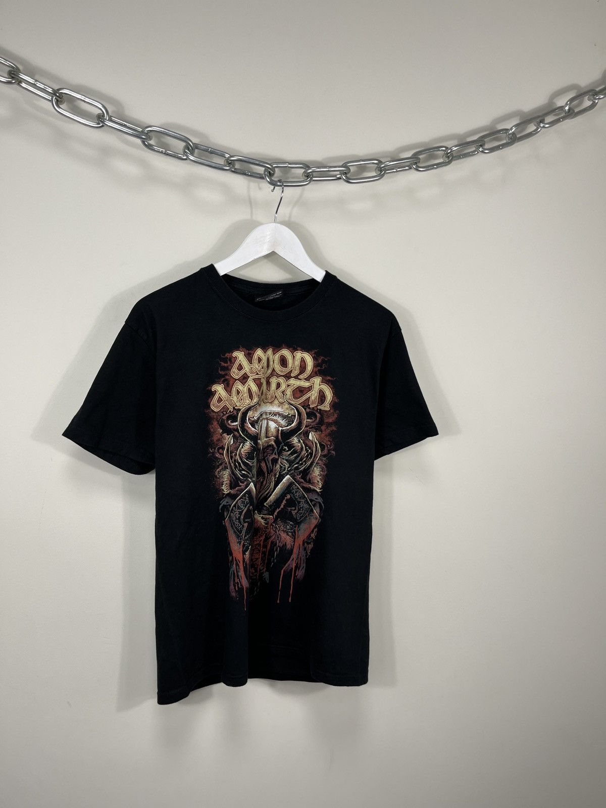 Band Tees Vintage Amon Amarth Big Logo Song Rock Band Tee Size US M / EU 48-50 / 2 - 3 Thumbnail