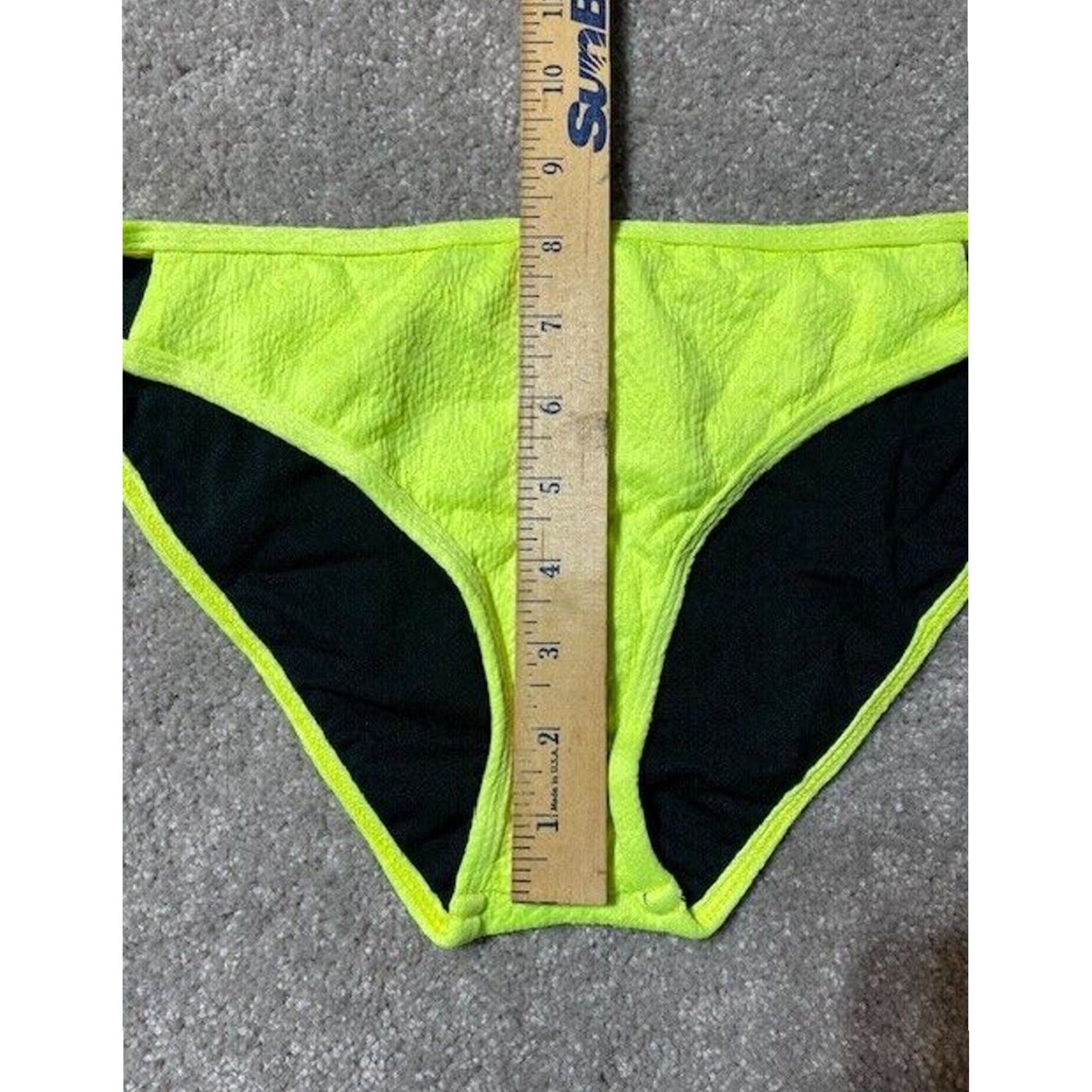 Hurley Hurley Swim Bottom L Neon Rave Spring Break Y2K Hipster Beach Womens Size 36" / US 14 / IT 50 - 5 Thumbnail