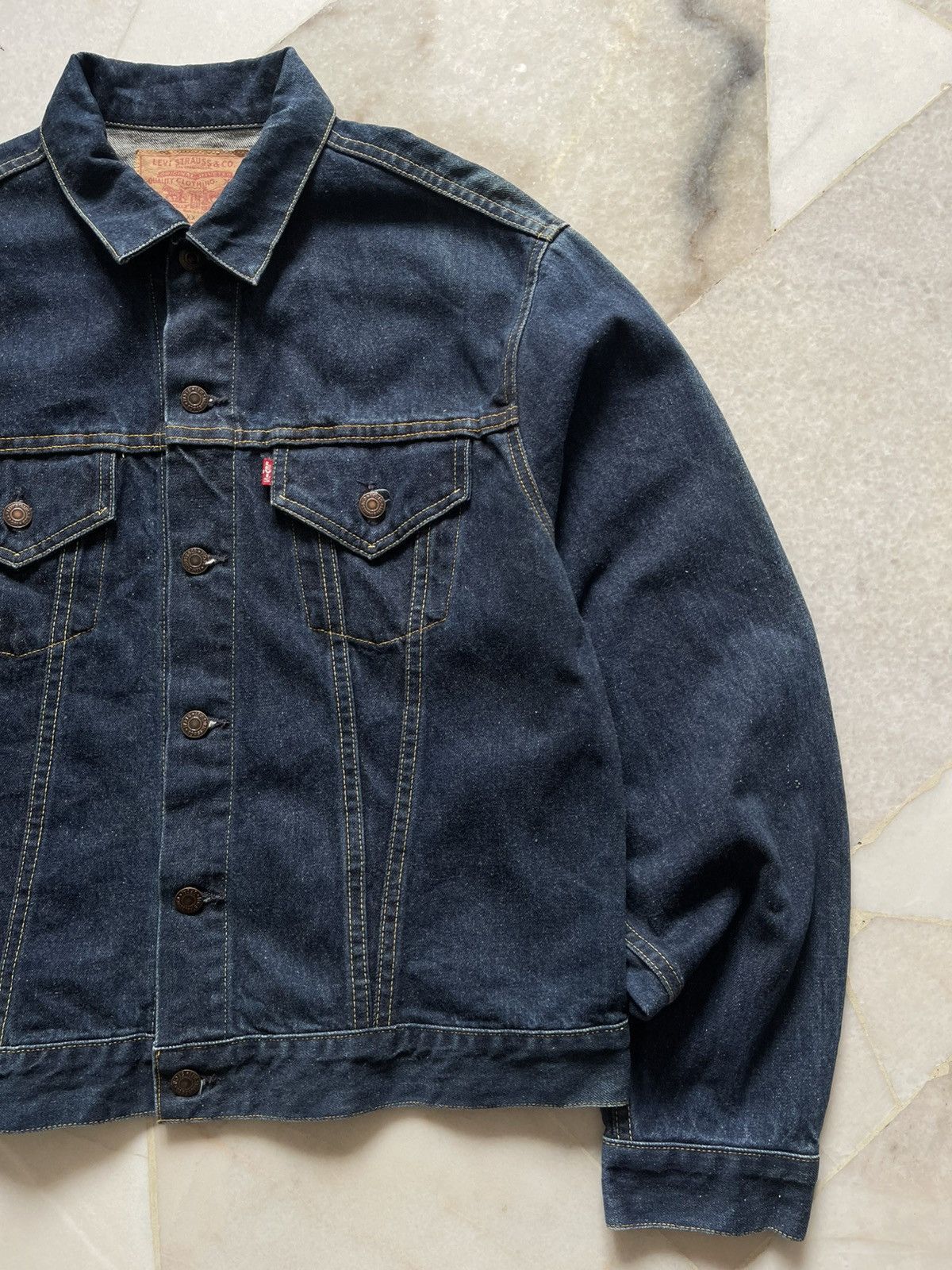 Levi's Vintage Clothing Levis 557 XX Big E Button 555 Tracker Jacket Size US L / EU 52-54 / 3 - 4 Thumbnail