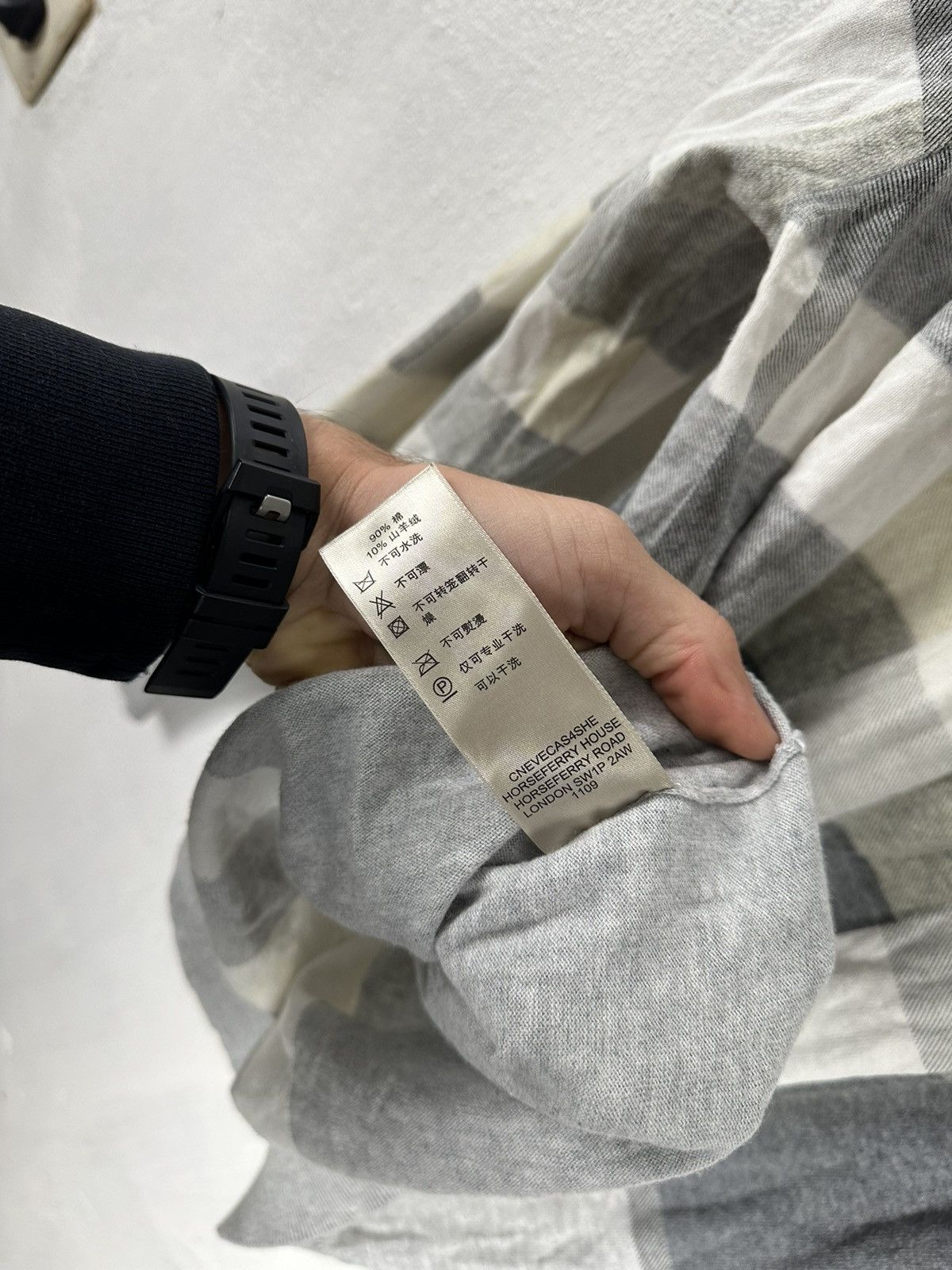 Burberry Vintage Burberry Brit sweater grey Size US L / EU 52-54 / 3 - 7 Thumbnail