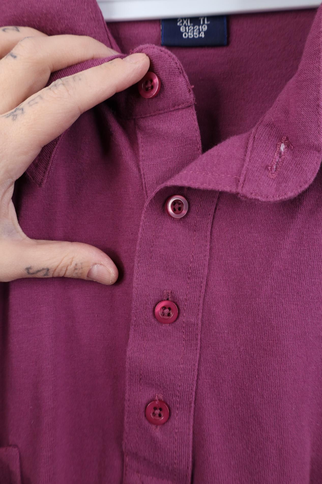 Vintage Vintage 90s Streetwear Knit Collared Pullover Polo Shirt Size US XXL / EU 58 / 5 - 6 Thumbnail