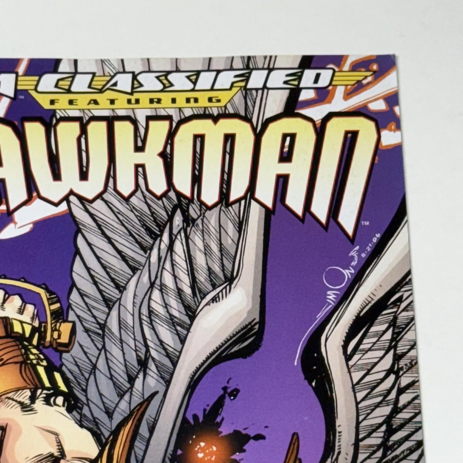 DC Comics JSA Classified #21 Hawkman MAR 2007 DC Comics Size ONE SIZE - 6 Thumbnail