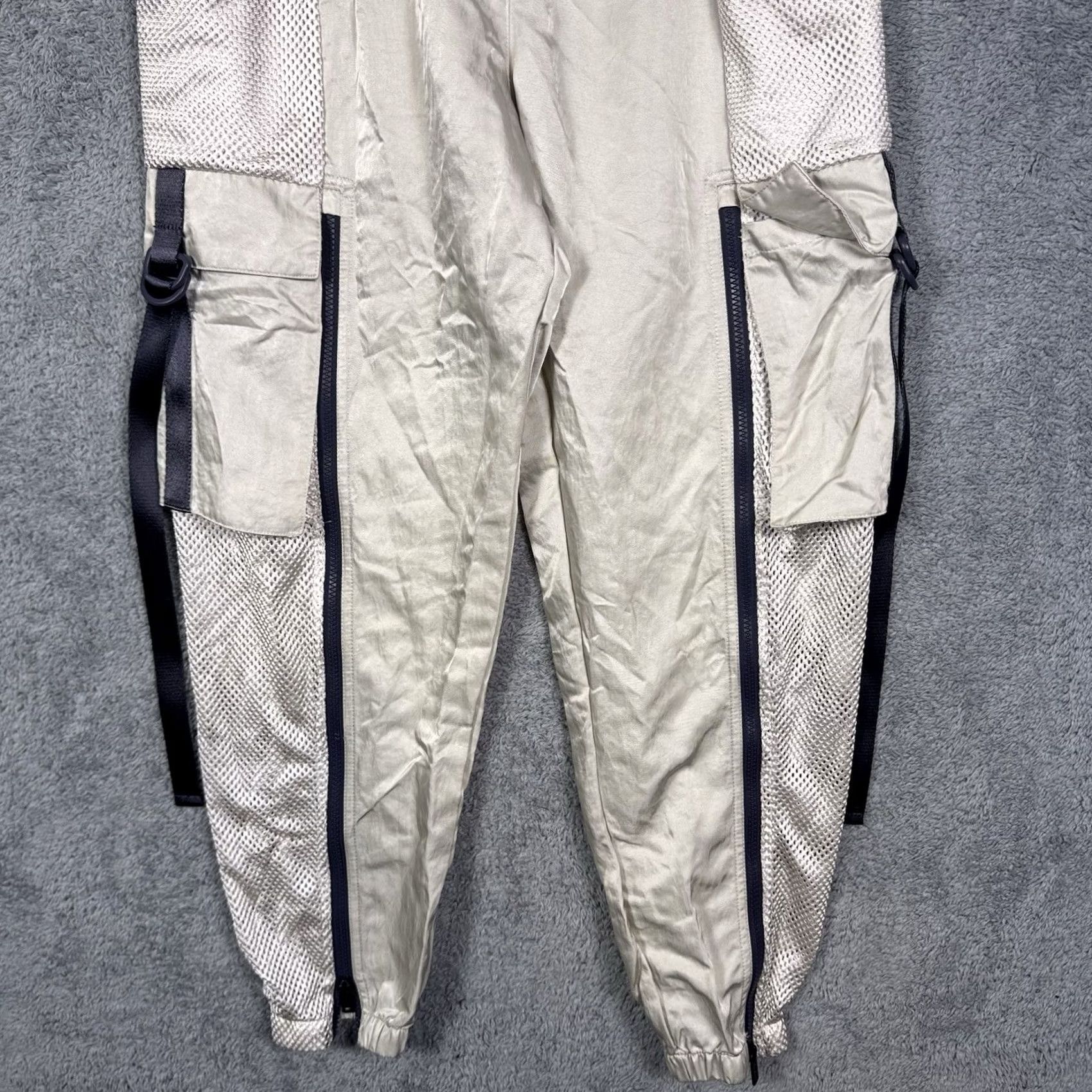Jordan Brand VINTAGE Nike Air Jordan Utility Flight Pants Women's M Cargo Jogger Sweatpant CU4072 Size 32" / US 10 / IT 46 - 2 Thumbnail