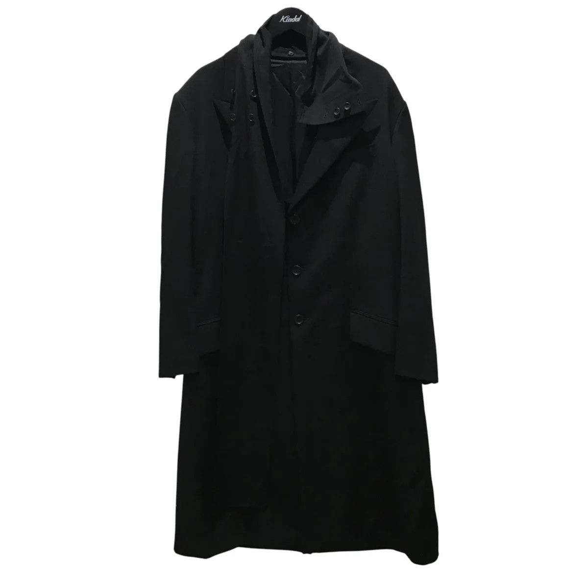 Yohji Yamamoto Yohji Yamamoto pour homme W/GABARDINE STOLE JACKET Size US M / EU 48-50 / 2 - 1 Thumbnail