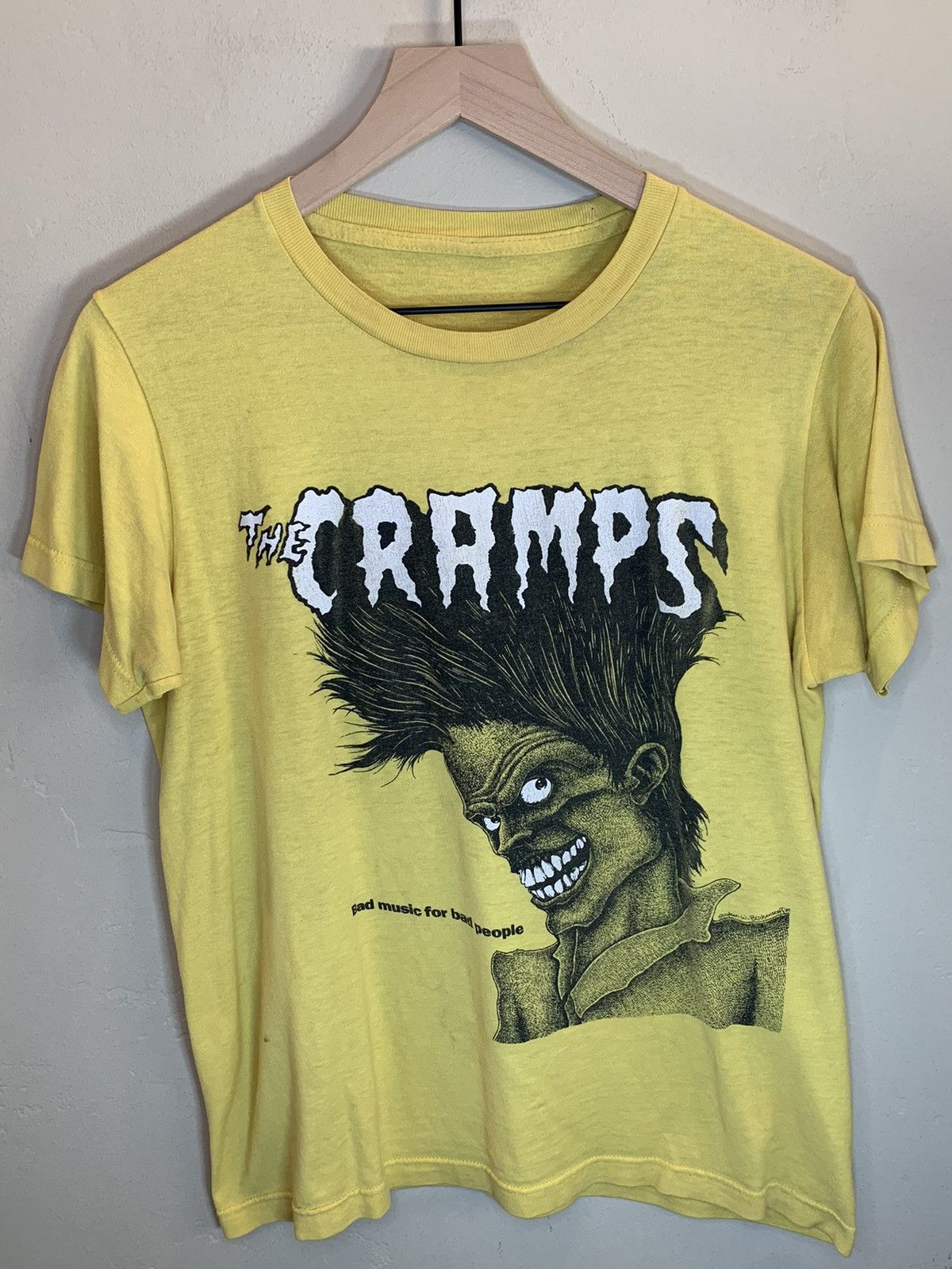 Band Tees RARE* Vintage The Cramps Bad Music For Bad People Euro Shirt Size US L / EU 52-54 / 3 - 1 Thumbnail