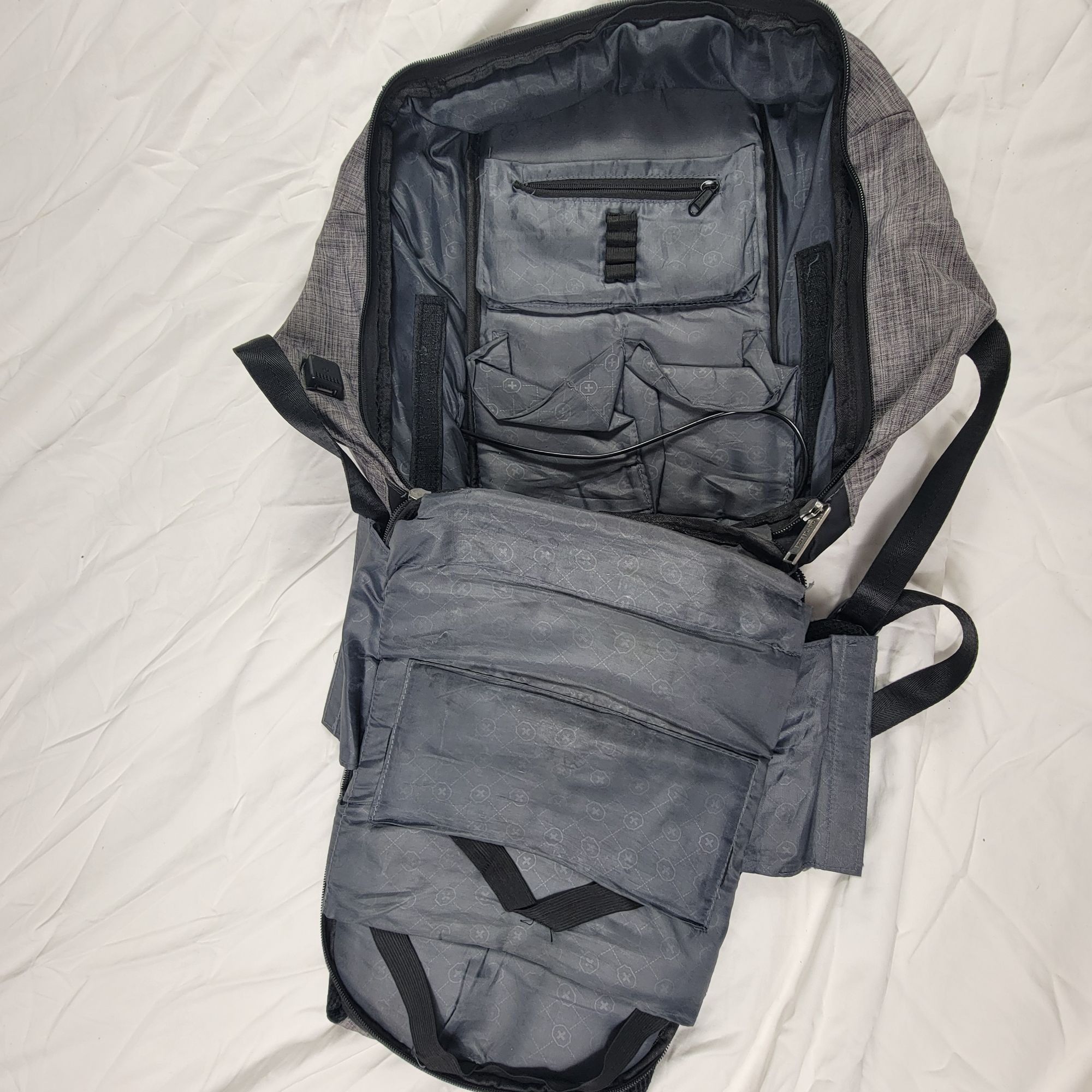 Swissgear Swissgear Adults Gray Anti Theft Backpack With USB Charging Size ONE SIZE - 9 Thumbnail