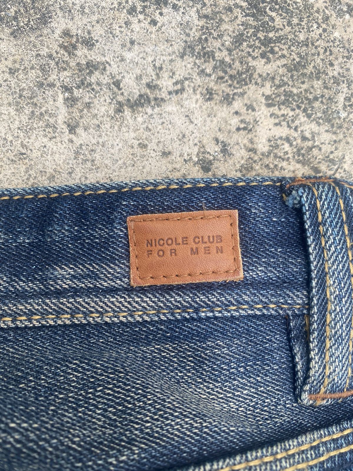 If Six Was Nine × Japanese Brand × Nicole Club Flare Jeans Nicole Club Clawmark Zipper Bootcut Size US 30 / EU 46 - 22 Thumbnail