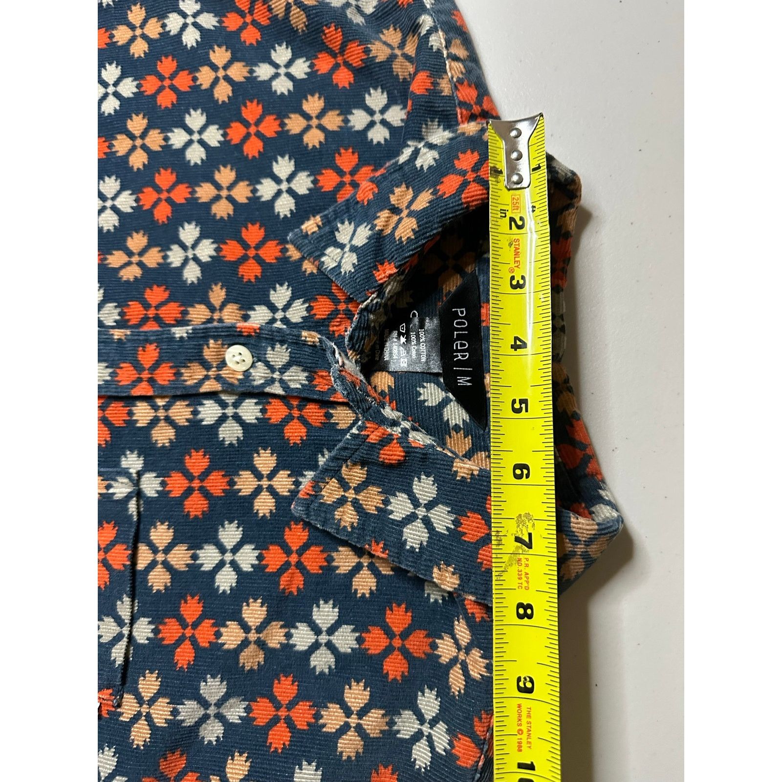 Poler Poler Corduroy Button Down Shirt Size M Bear Paw Print Camp Size US M / EU 48-50 / 2 - 4 Thumbnail