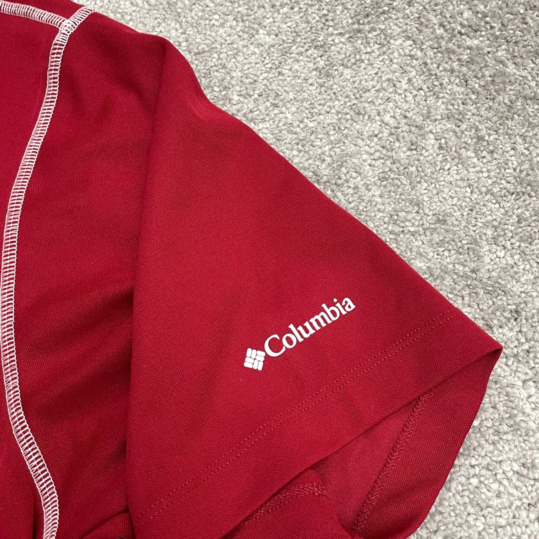 Vintage Columbia Golf Polo Shirt Mens XL Red Short Sleeve Omni Wick High Stakes Shirt Polo Outdoor Size US XL / EU 56 / 4 - 4 Thumbnail