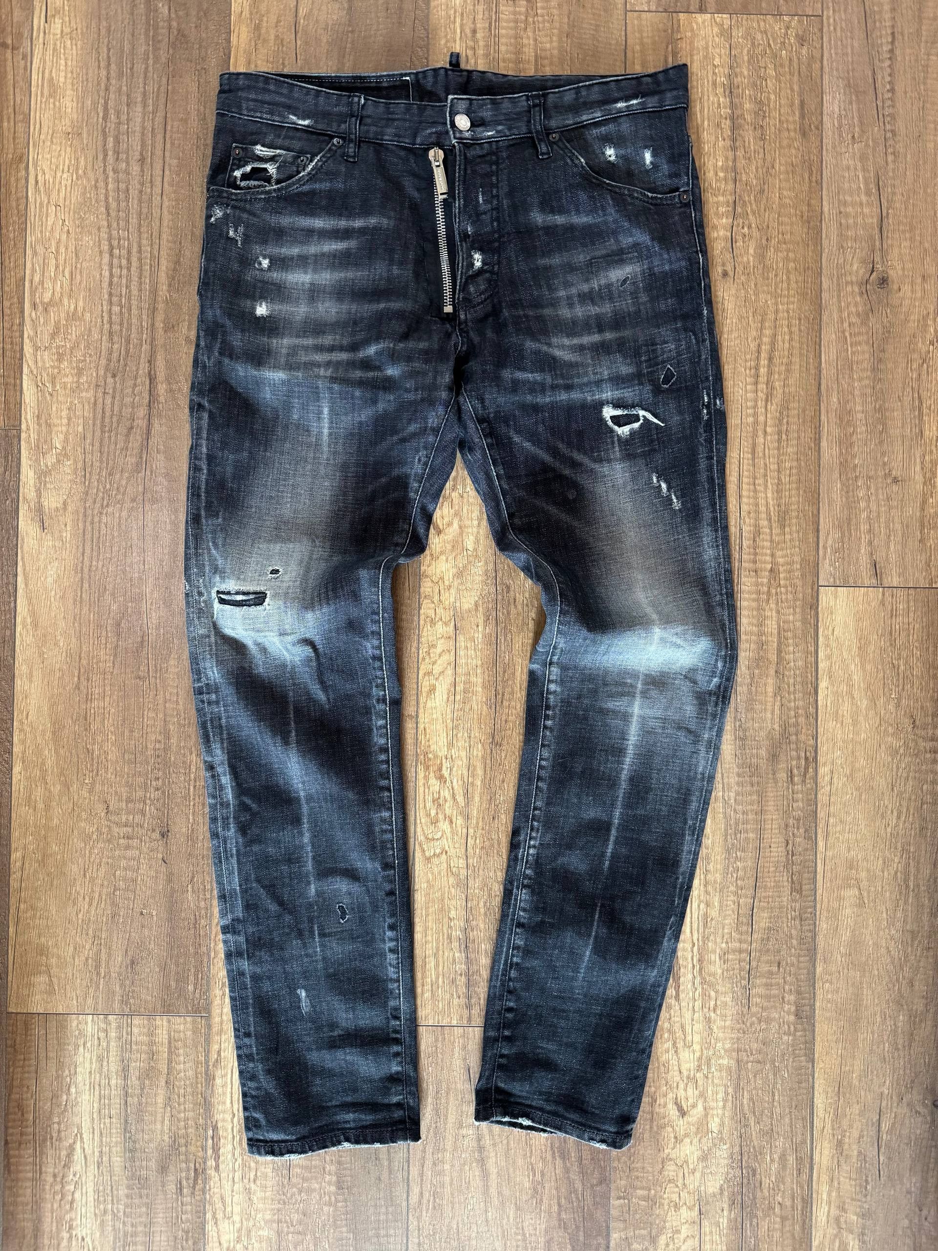 Dsquared2 dsquared2 distressed denim jeans Size US 34 / EU 50 - 1 Thumbnail