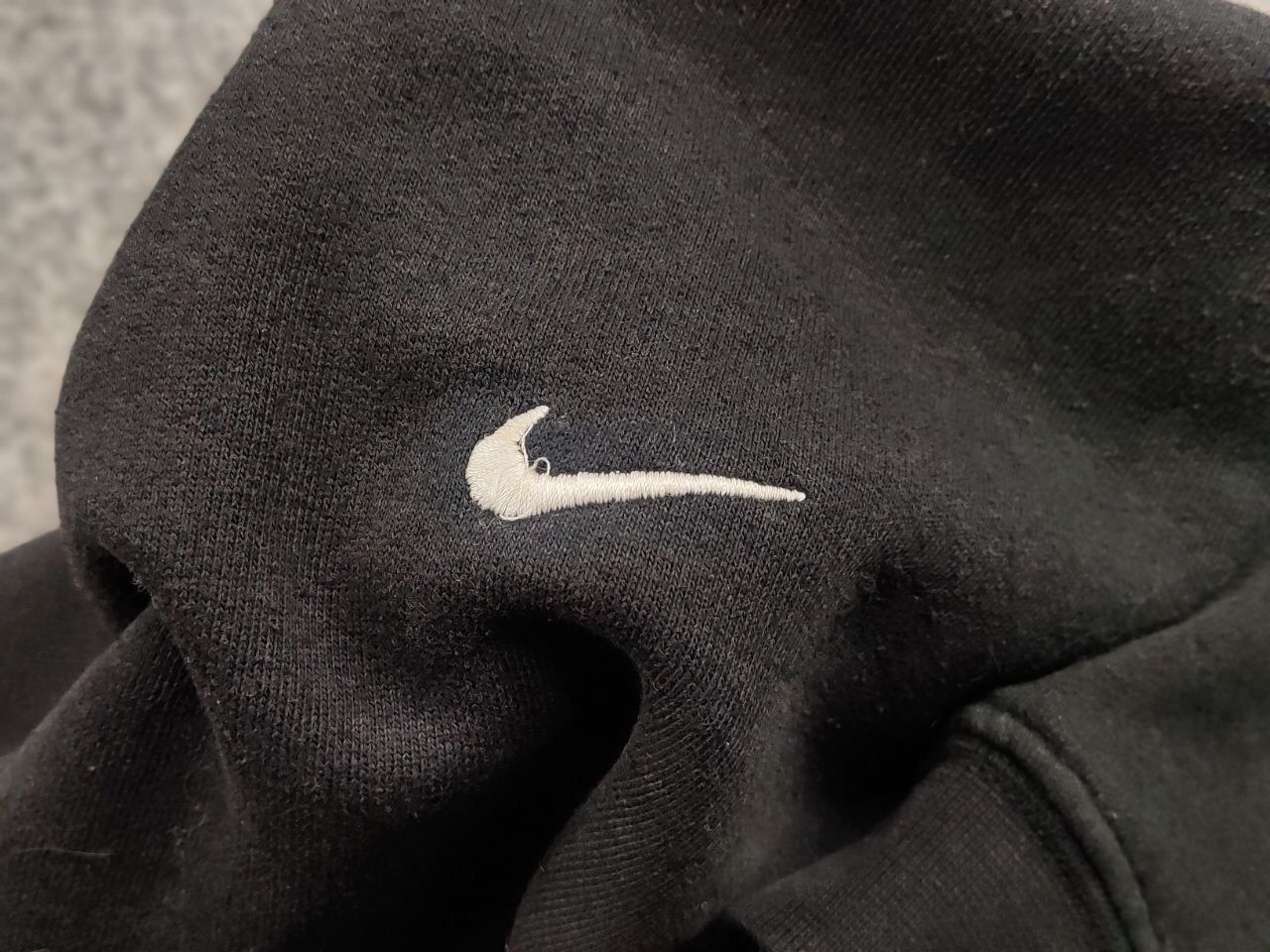 Nike Vintage 90's Nike Logo Black Faded Square Sweatshirts USA Size US XL / EU 56 / 4 - 14 Thumbnail