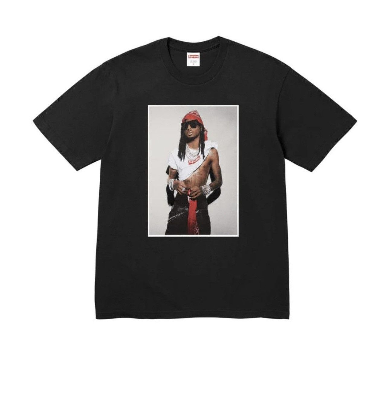 Supreme Supreme Playboy Carti Tee Black Medium Size US M / EU 48-50 / 2 - 1 Thumbnail