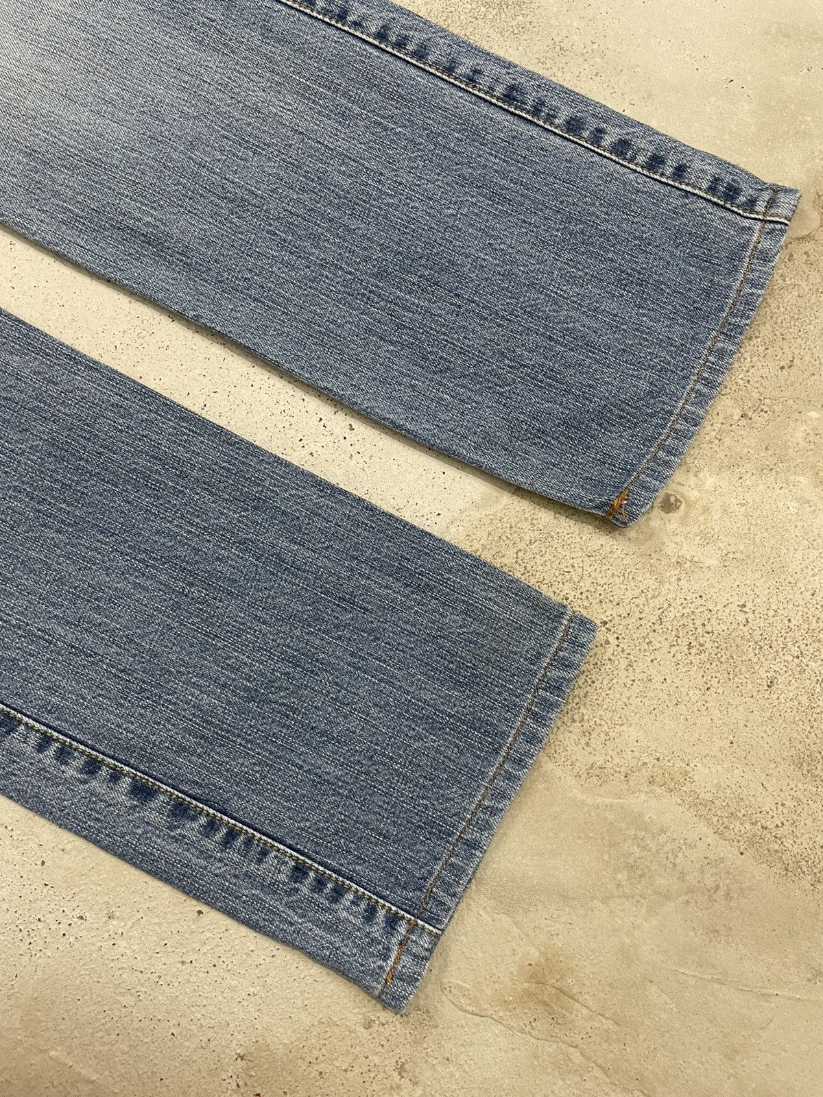 HIDEAWAYS × Nicole Club Hideaways Nicole Light Wash Whisker Y2K Design Size US 30 / EU 46 - 5 Thumbnail