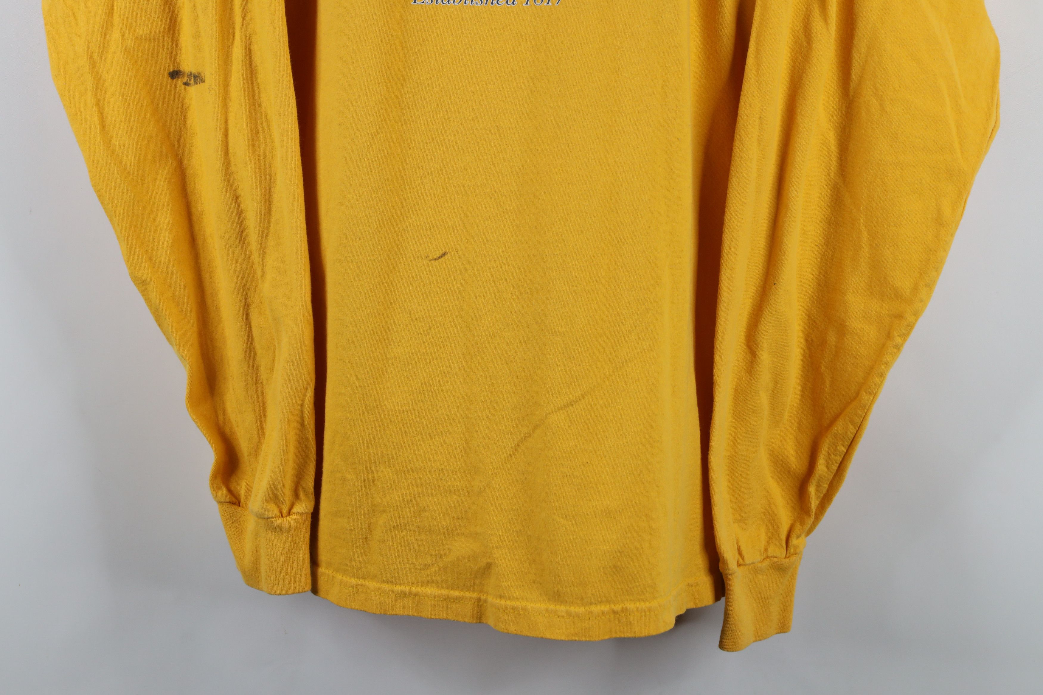 Vintage Vintage University of Michigan Long Sleeve T-Shirt Cotton Size US XL / EU 56 / 4 - 3 Thumbnail