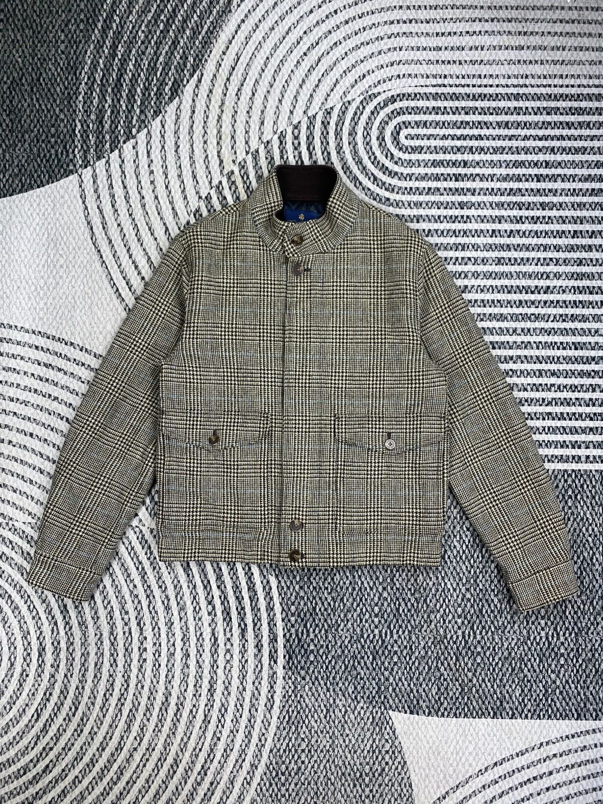Brooks Brothers Vintage Brooks Brothers Plaid Wool Zipper Jacket Size US M / EU 48-50 / 2 - 1 Thumbnail