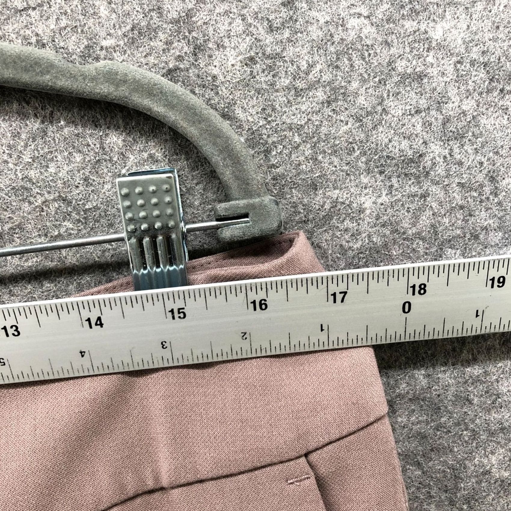 Ann Taylor Ann Taylor Womens 10 Dress Pants Beige Mid Rise Straight Relaxed Flat Size 32" / US 10 / IT 46 - 6 Thumbnail