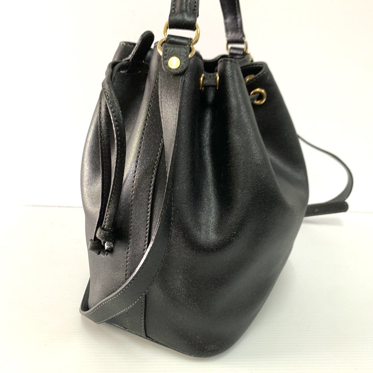 Courreges Courreges Leather Bucket Bag Size ONE SIZE - 6 Thumbnail