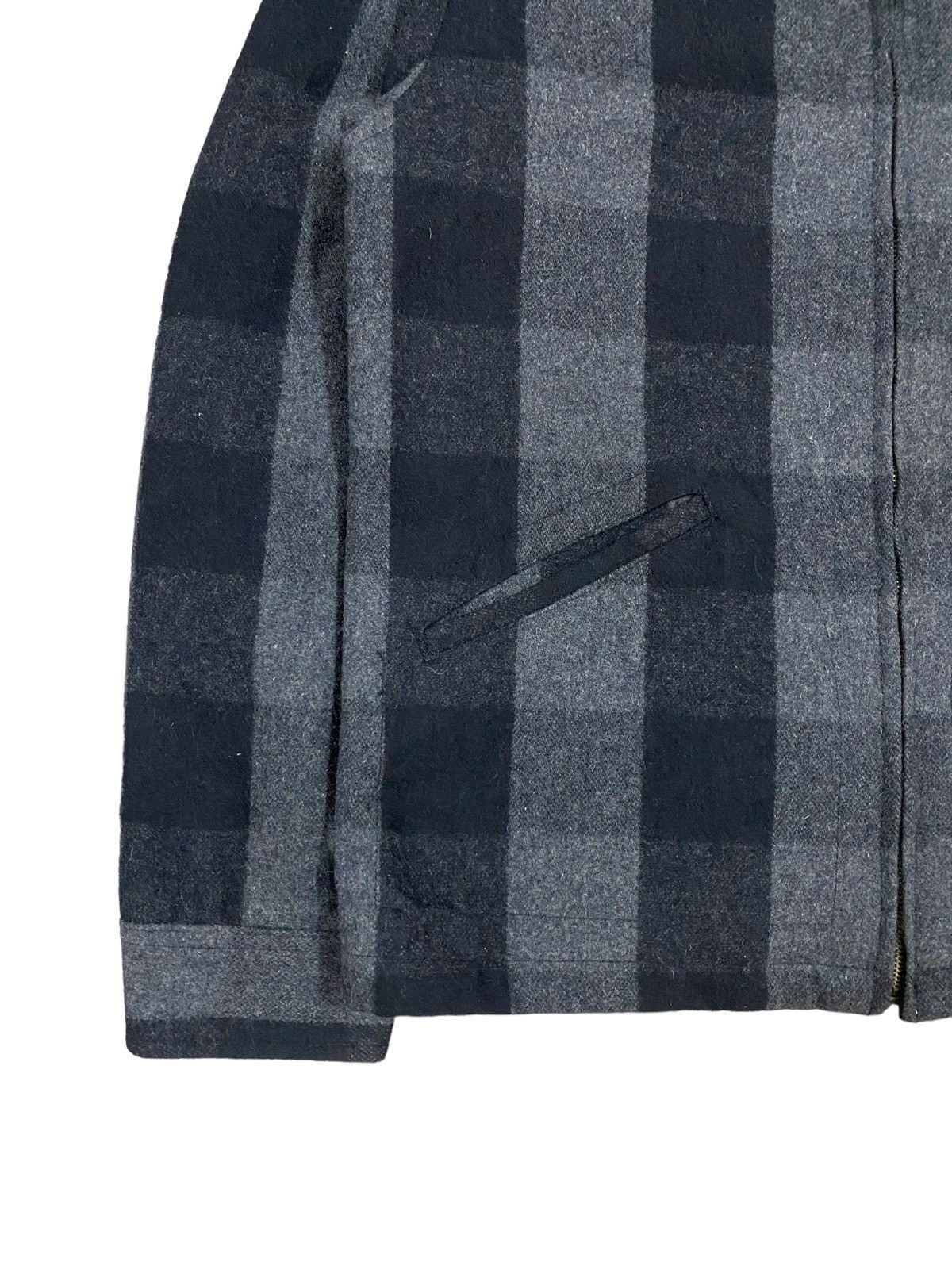 Dickies Vtg🔥Dickies Workwear Plaid Zipper Wool Jacket Size US L / EU 52-54 / 3 - 7 Thumbnail