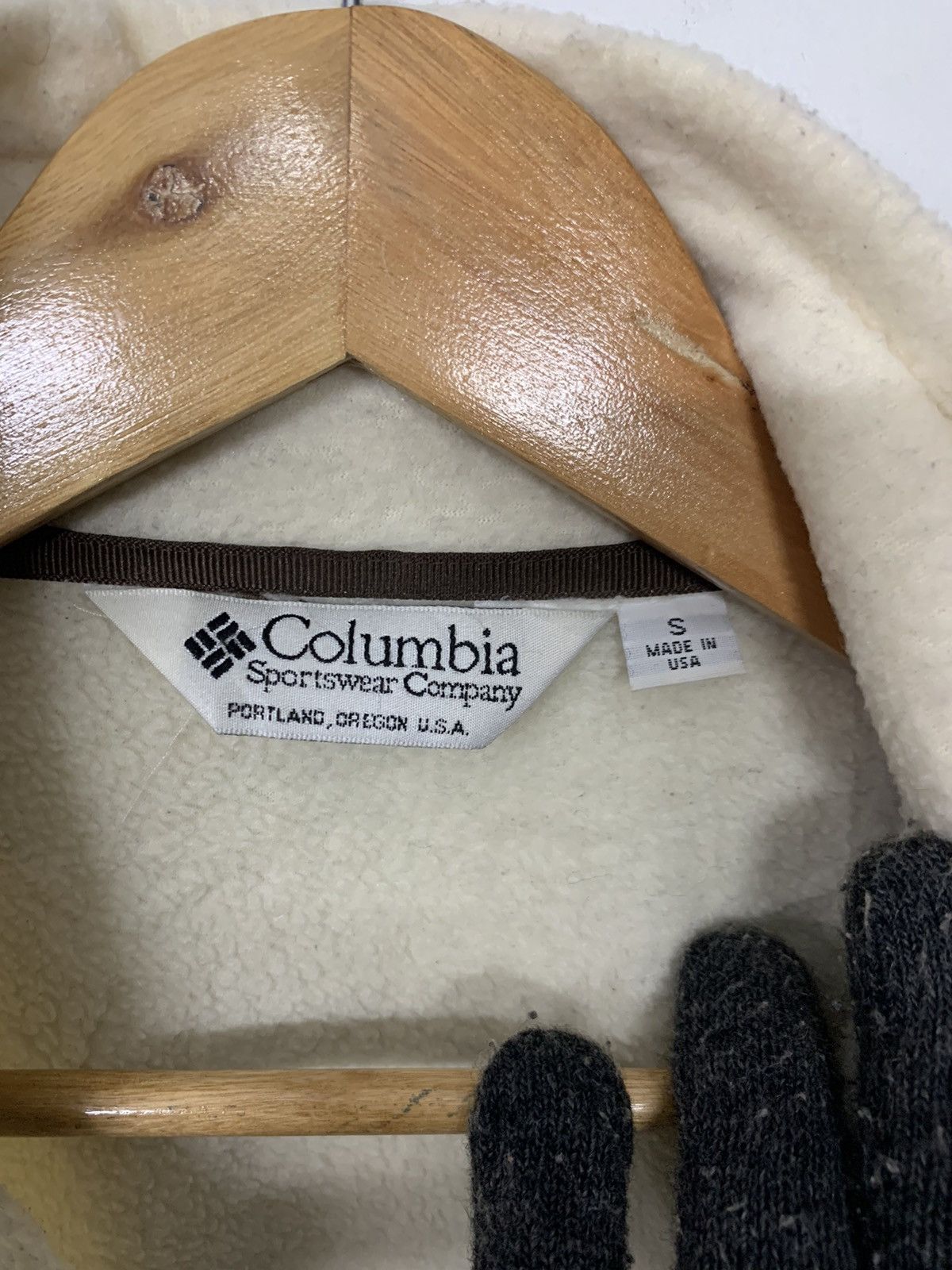 Columbia Vintage 90's Columbia Sportwear Company Small Logo Fleece Size US S / EU 44-46 / 1 - 5 Thumbnail