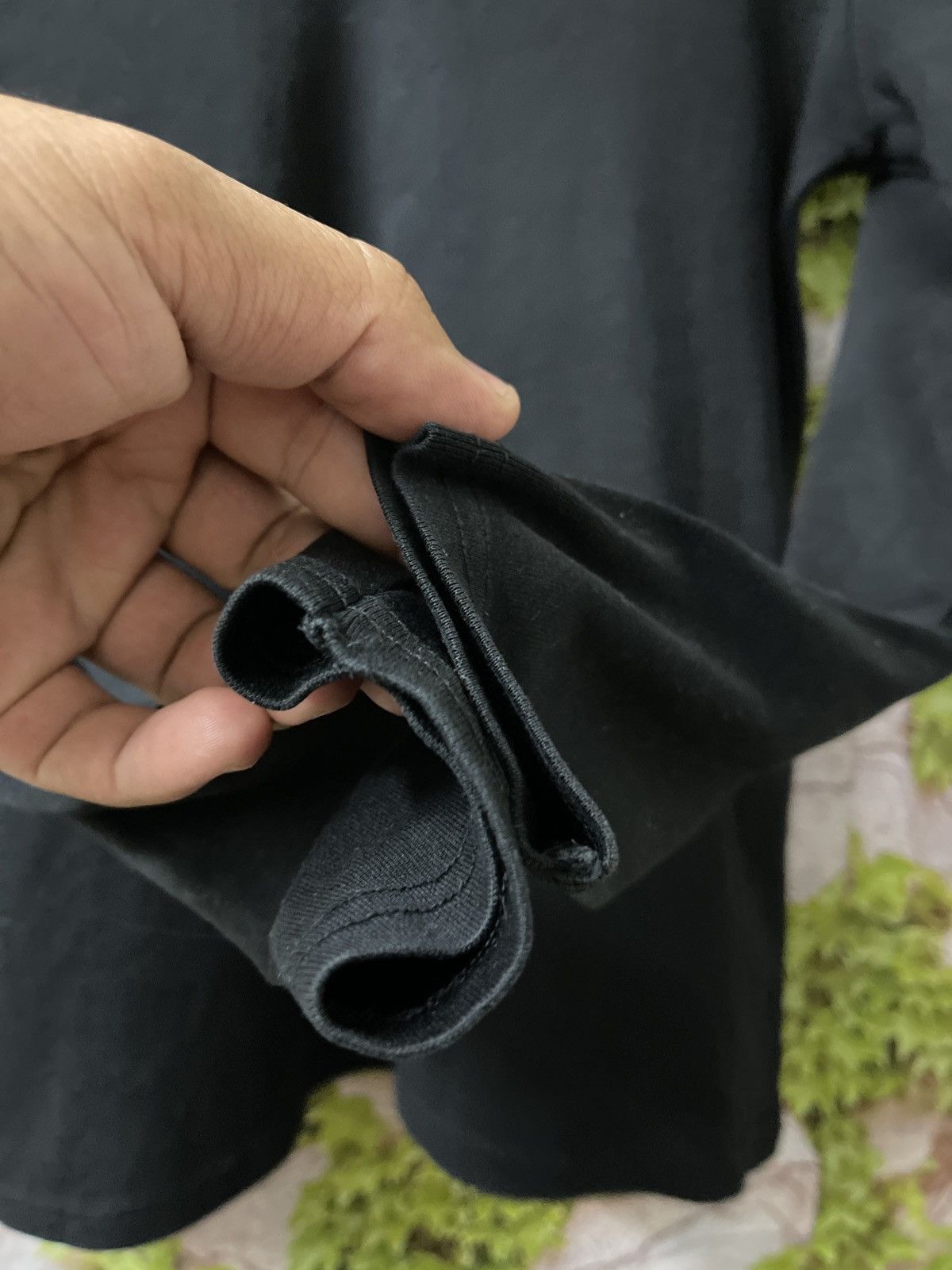 Japanese Brand VINTAGE Y’S FOR LIVING V NECK ALL BLACK VERY RARE Size S / US 4 / IT 40 - 6 Thumbnail